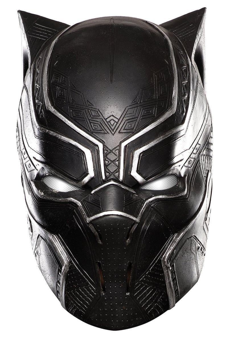 Captain America 3 Black Panther Full Vinyl Costume Mask Adult One Size