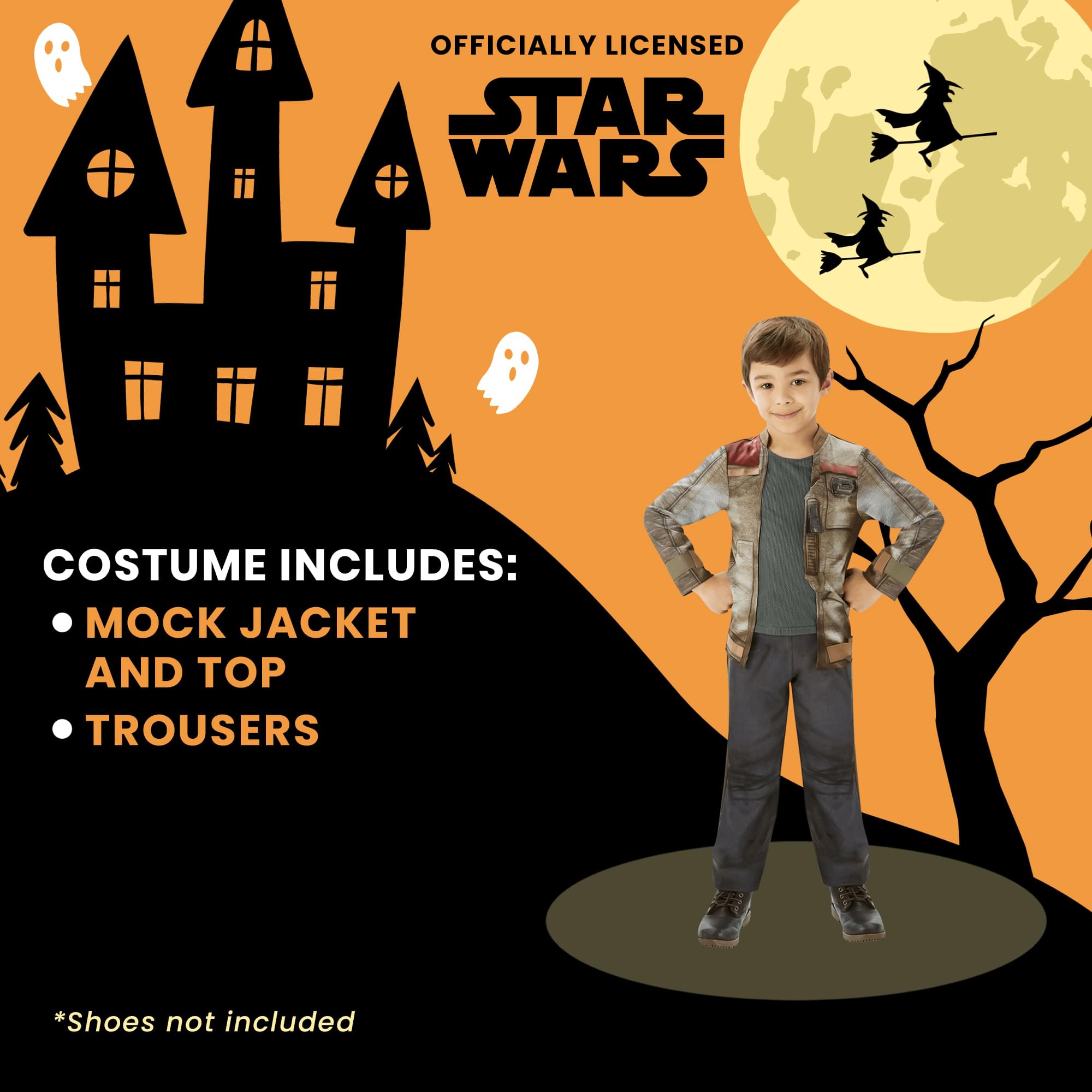 Star Wars The Force Awakens Finn Deluxe Child Costume