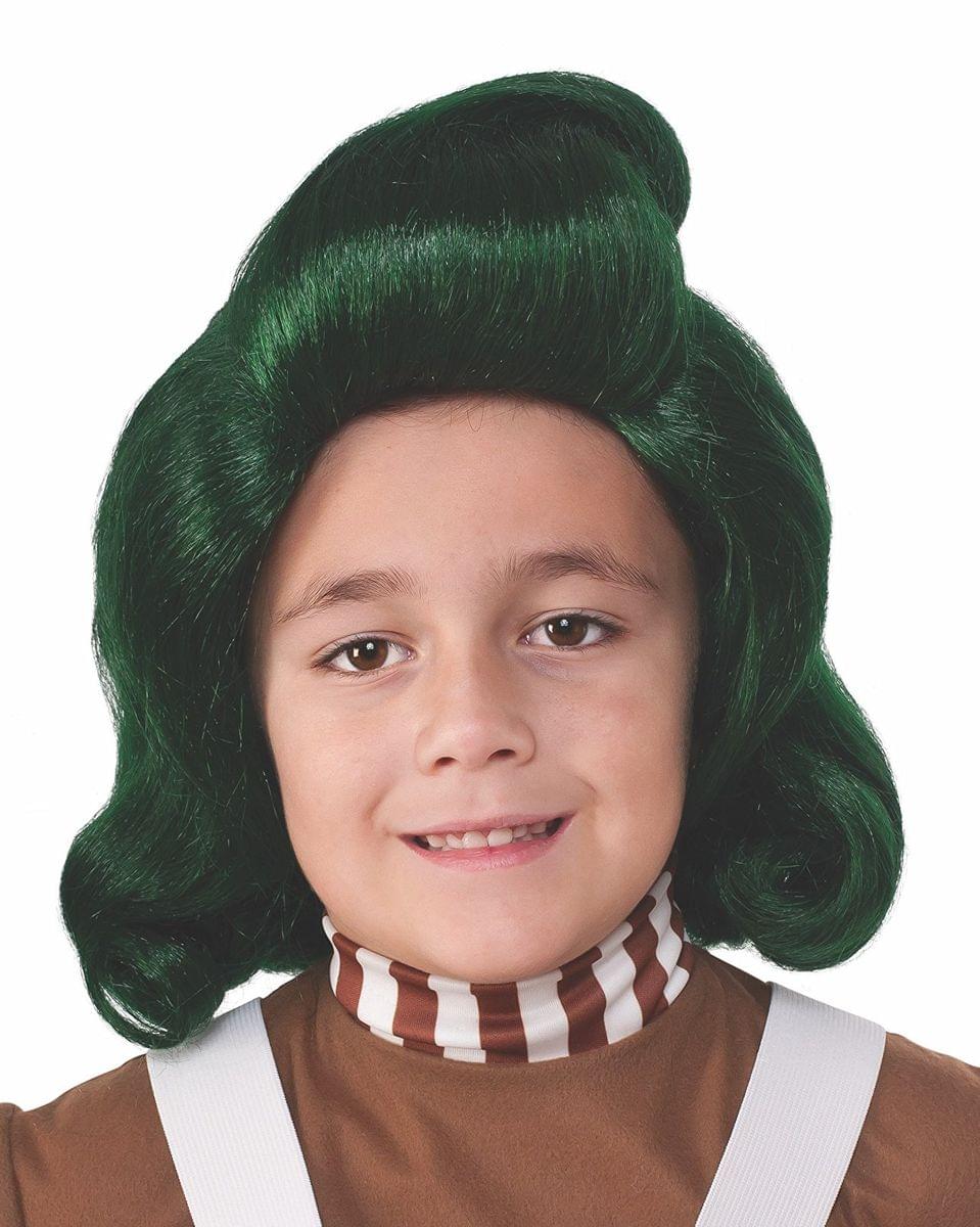Charlie & the Chocolate Factory Oompa Loompa Costume Wig Child One Size