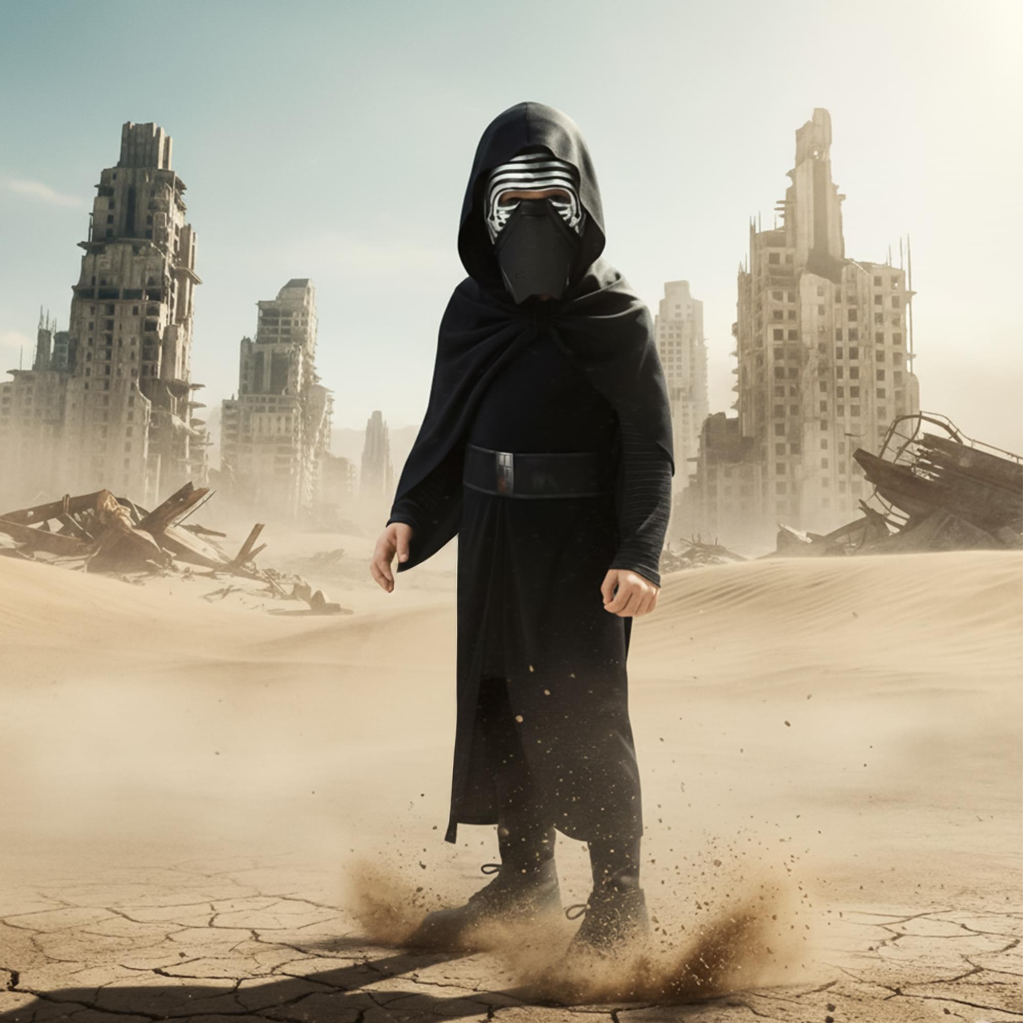 Star Wars The Force Awakens Kylo Ren Child Costume