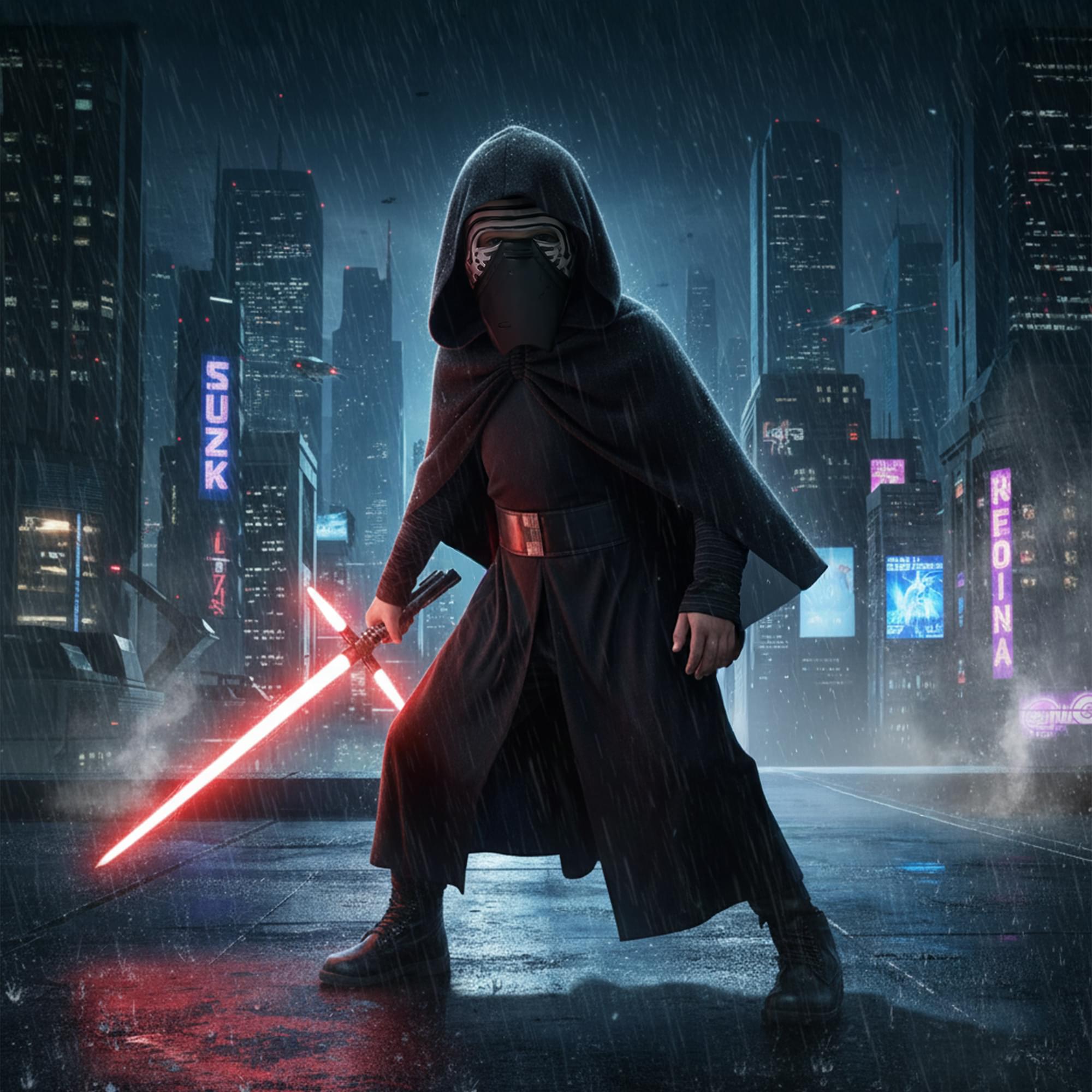 Star Wars The Force Awakens Kylo Ren Child Costume
