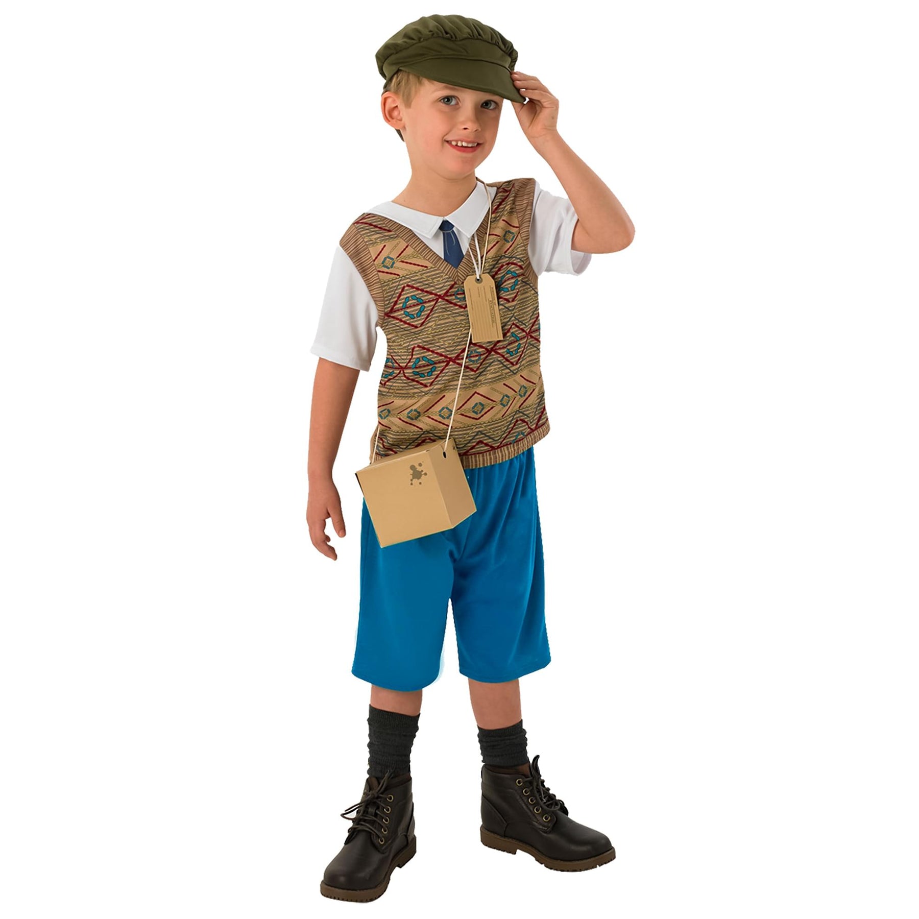 Evacuee Boy Child Costume