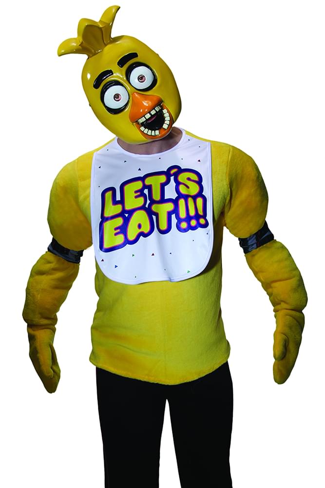 Five Nights at Freddy's Chica Costume Half Mask Adult