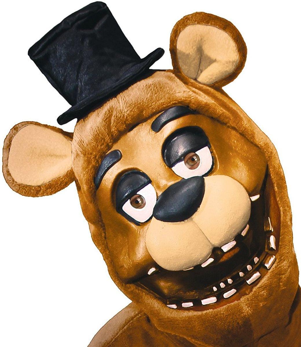Five Nights at Freddy's Freddy Costume 3/4 Mask Adult Standard