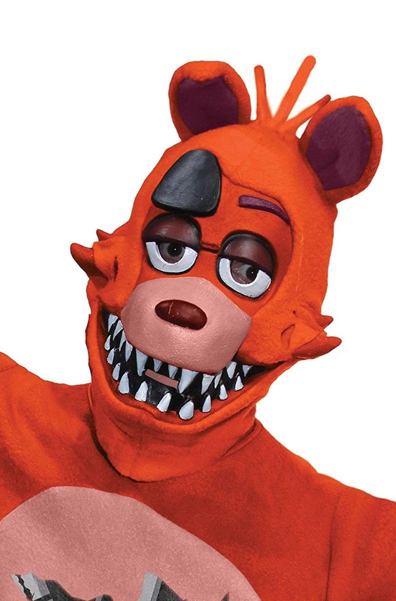 Five Nights at Freddy's Adult Costume 3/4 Mask Set: Freddy, Foxy, Chica, Bonnie
