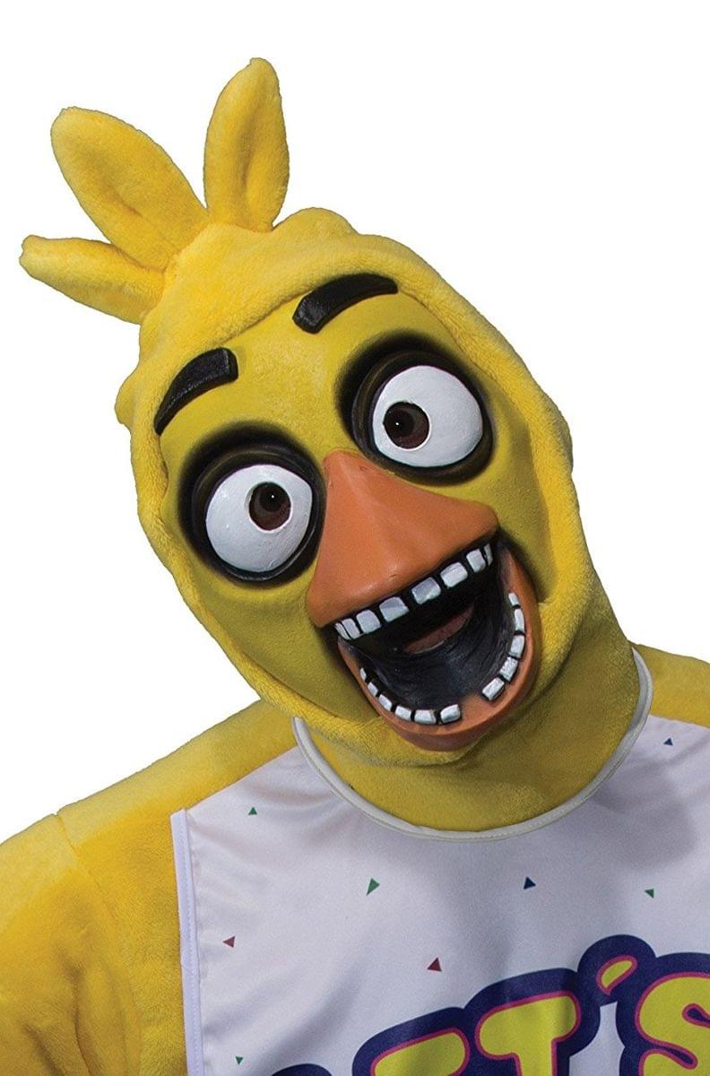 Five Nights at Freddy's Chica Costume 3/4 Mask Adult Standard
