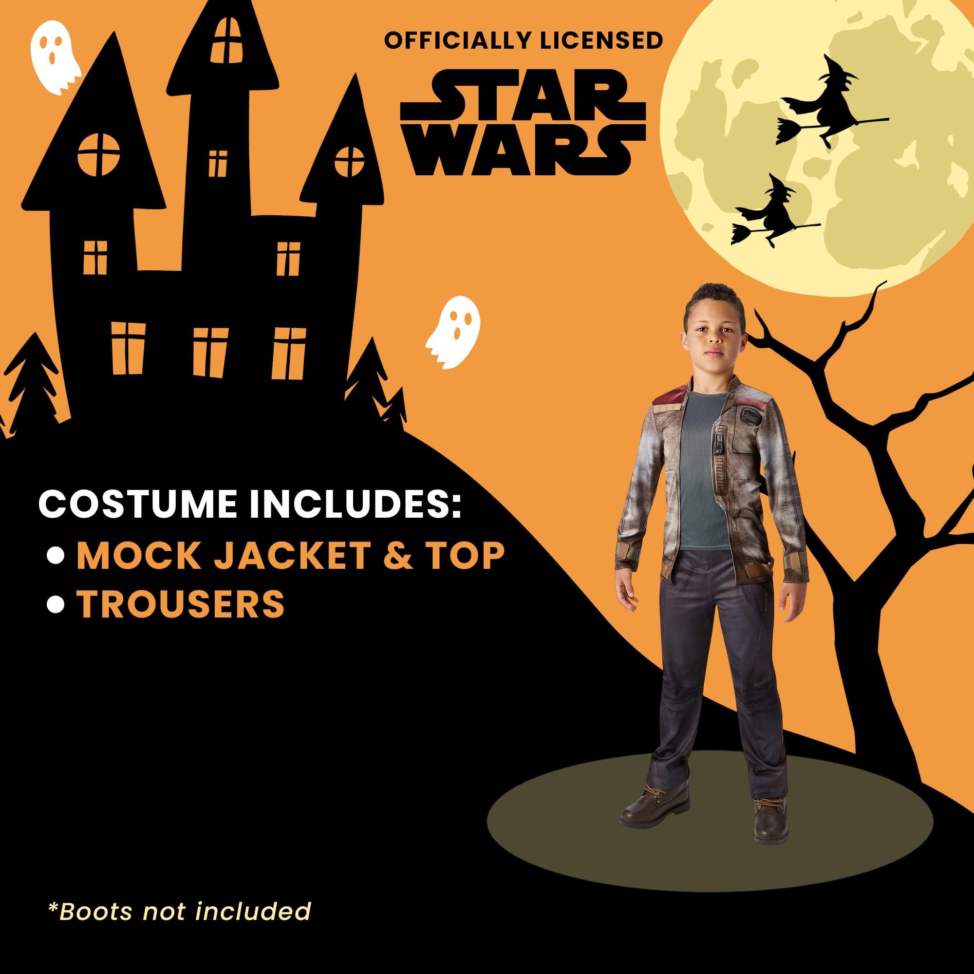 Star Wars The Force Awakens Finn Deluxe Teen Costume