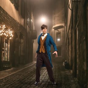 Fantastic Beasts And Where To Find Them Newt Adult Costume Wig