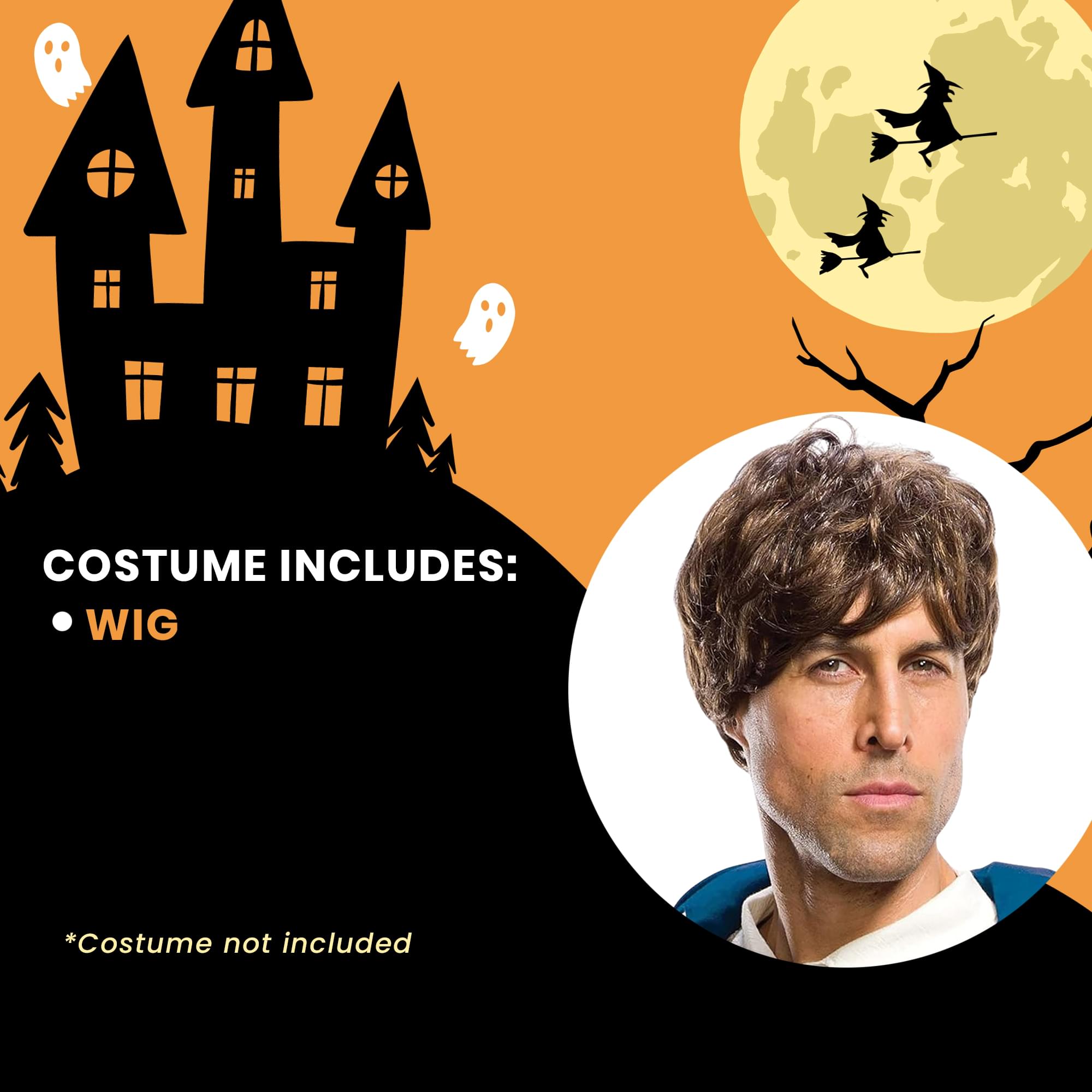 Fantastic Beasts And Where To Find Them Newt Adult Costume Wig