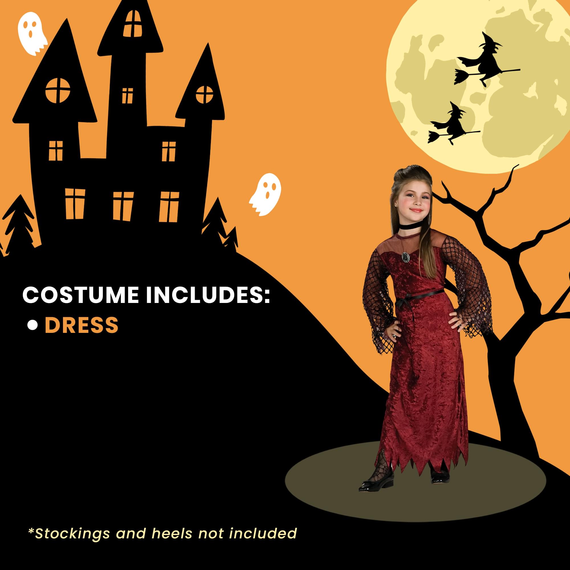 Gothic Enchantress Child Costume