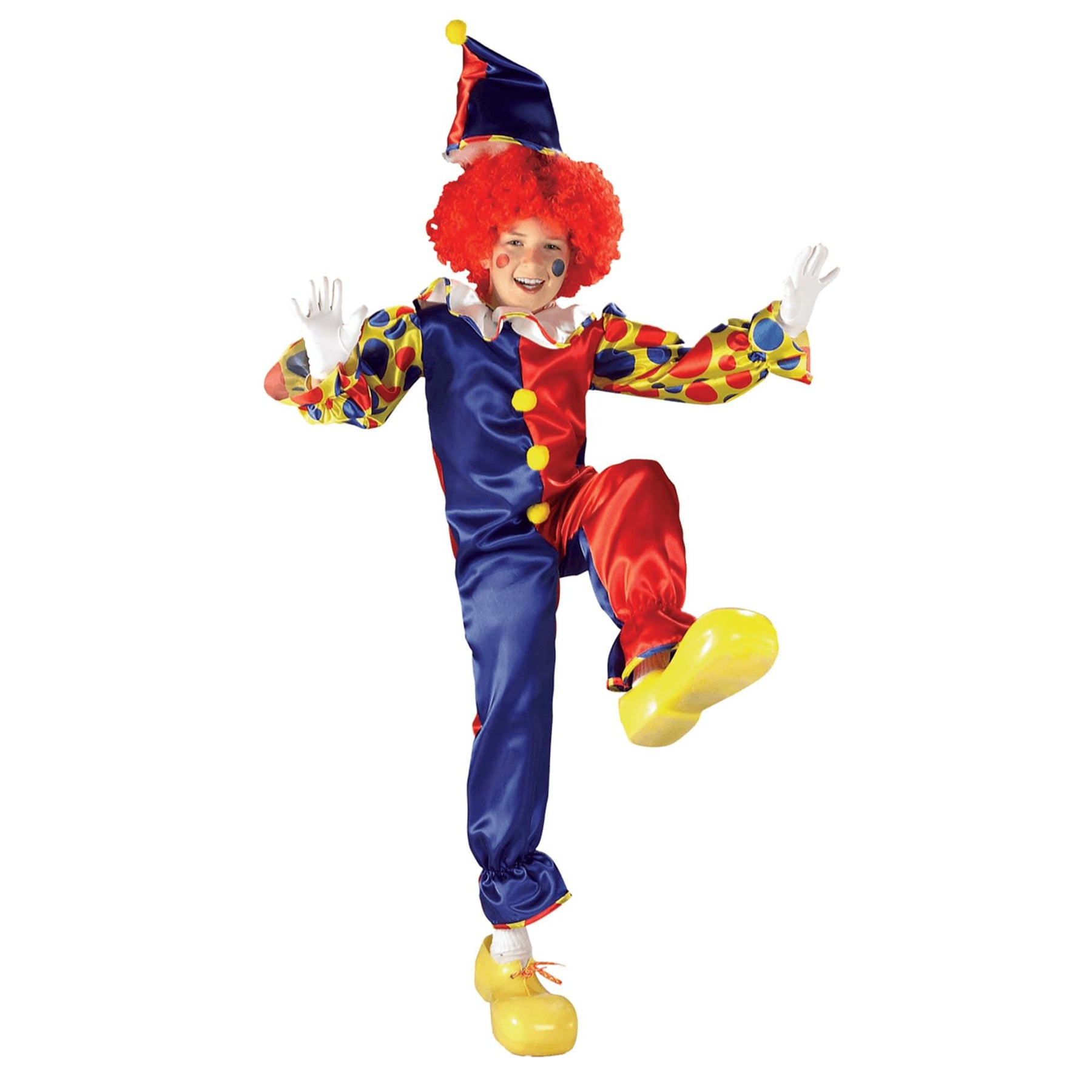 Bubbles The Clown Child Costume