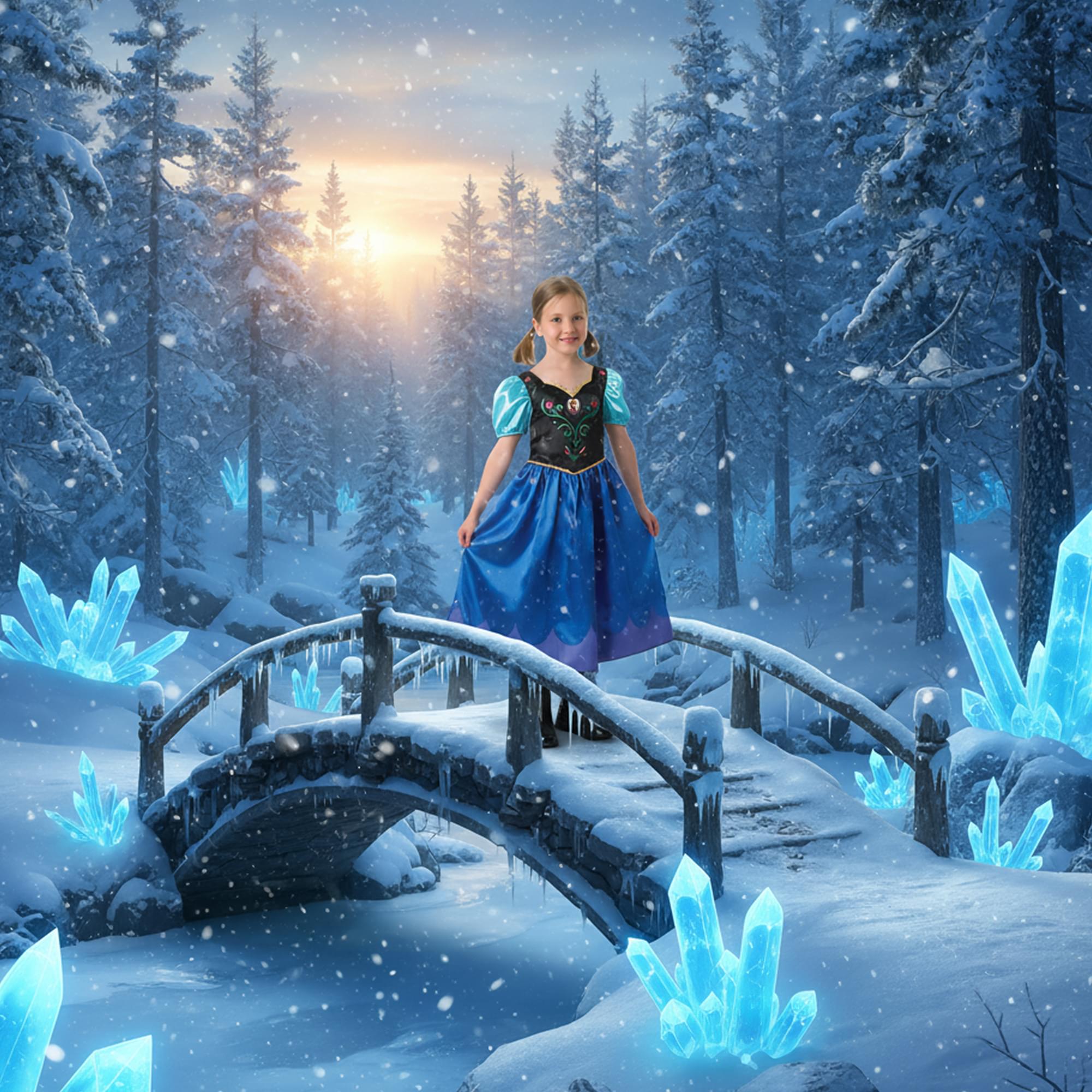 Disney Frozen Anna Child Costume