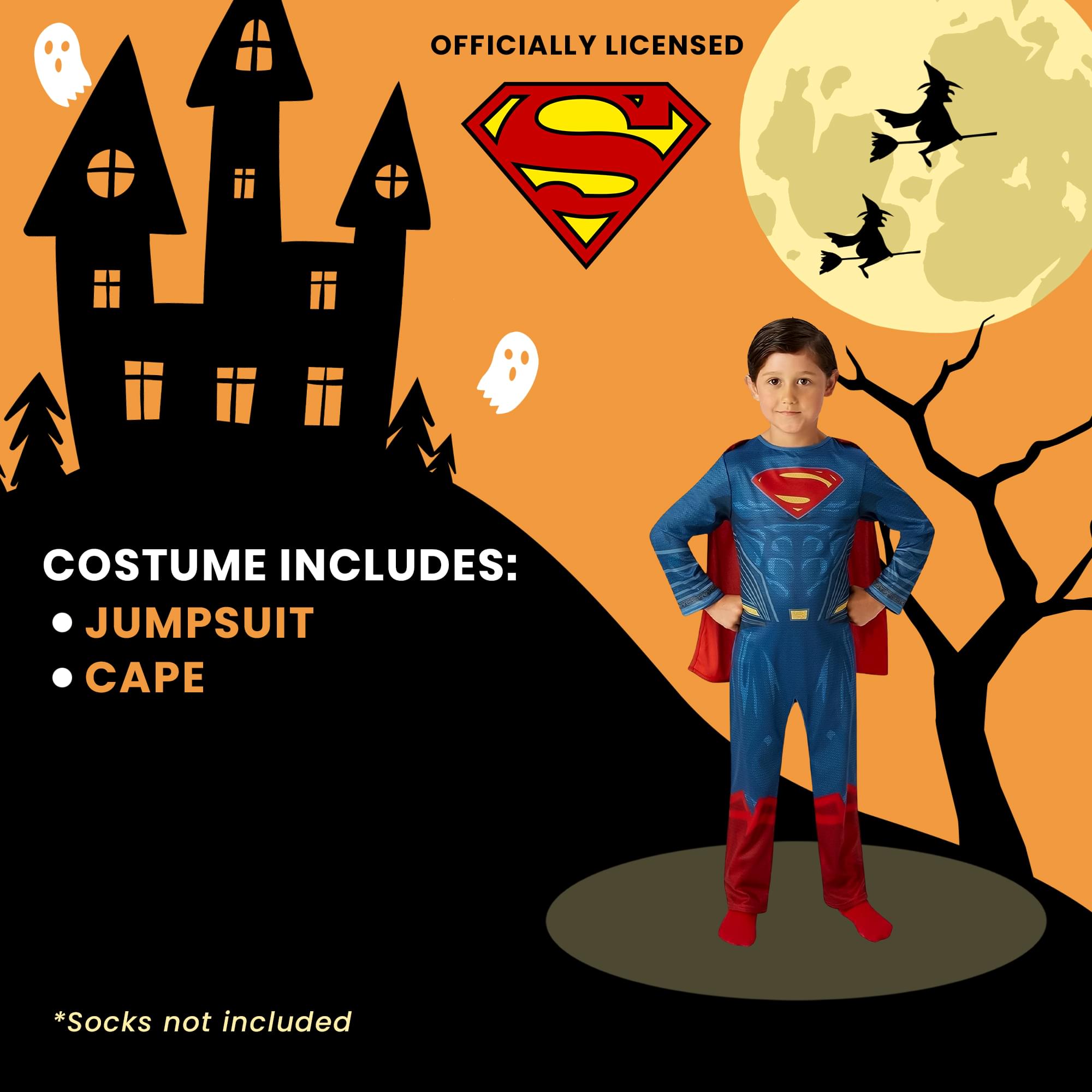 DC Dawn of Justice Superman Child Costume