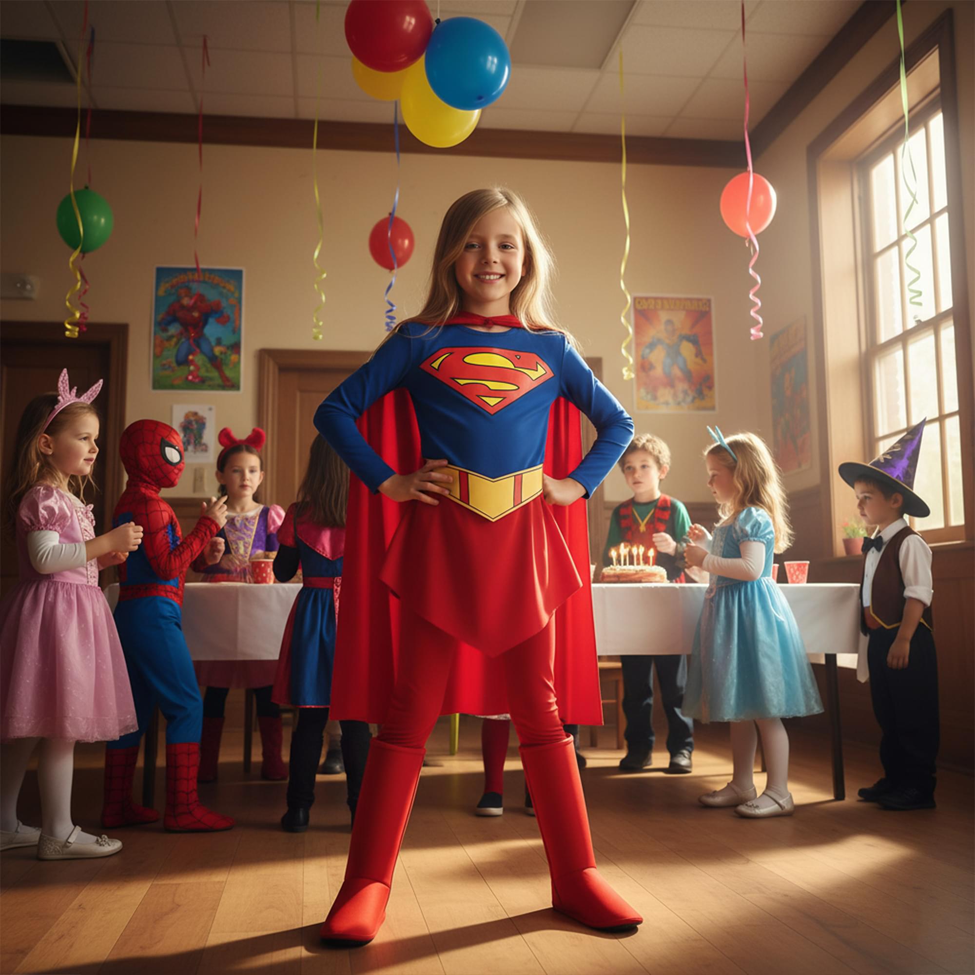 DC Supergirl Child Costume