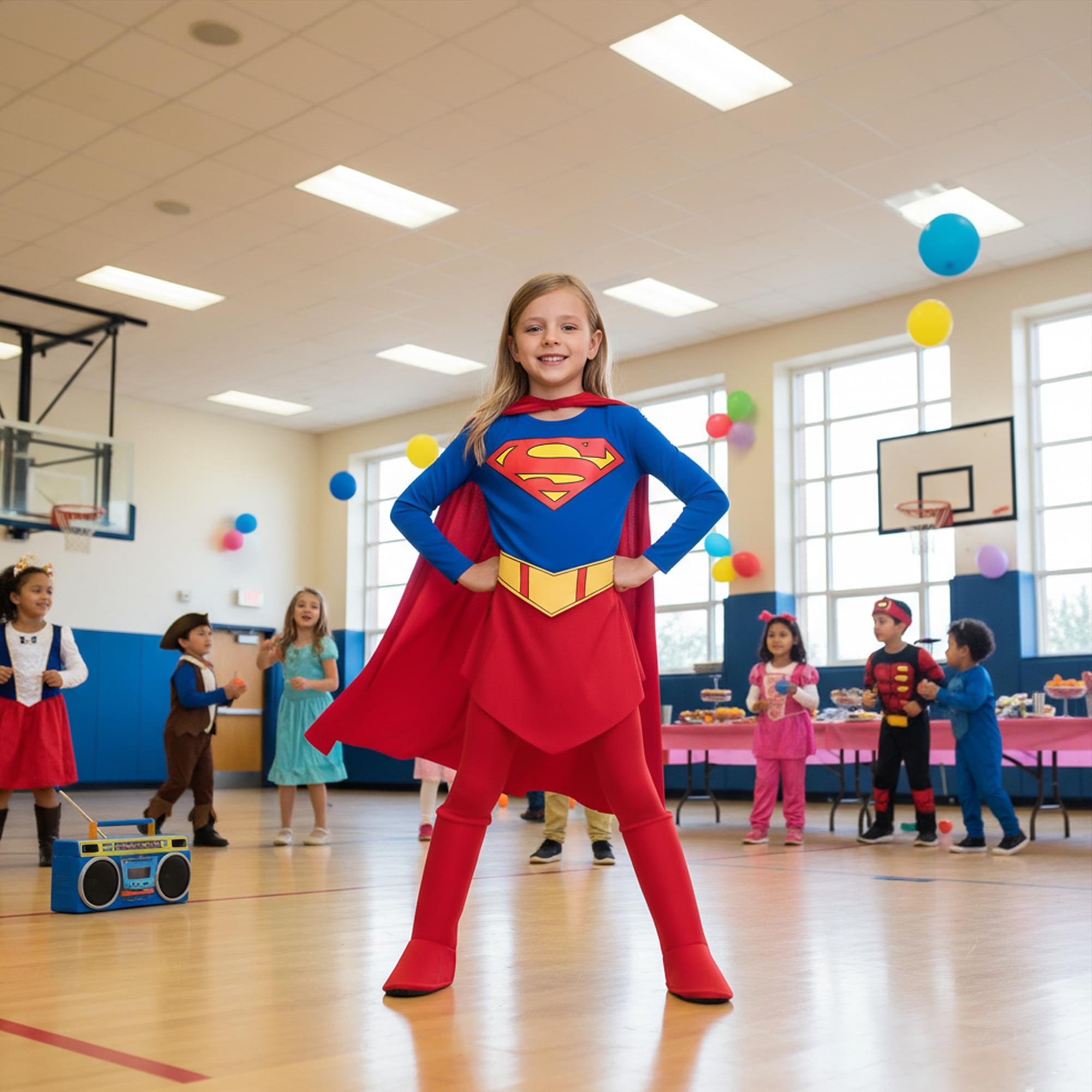 DC Supergirl Child Costume