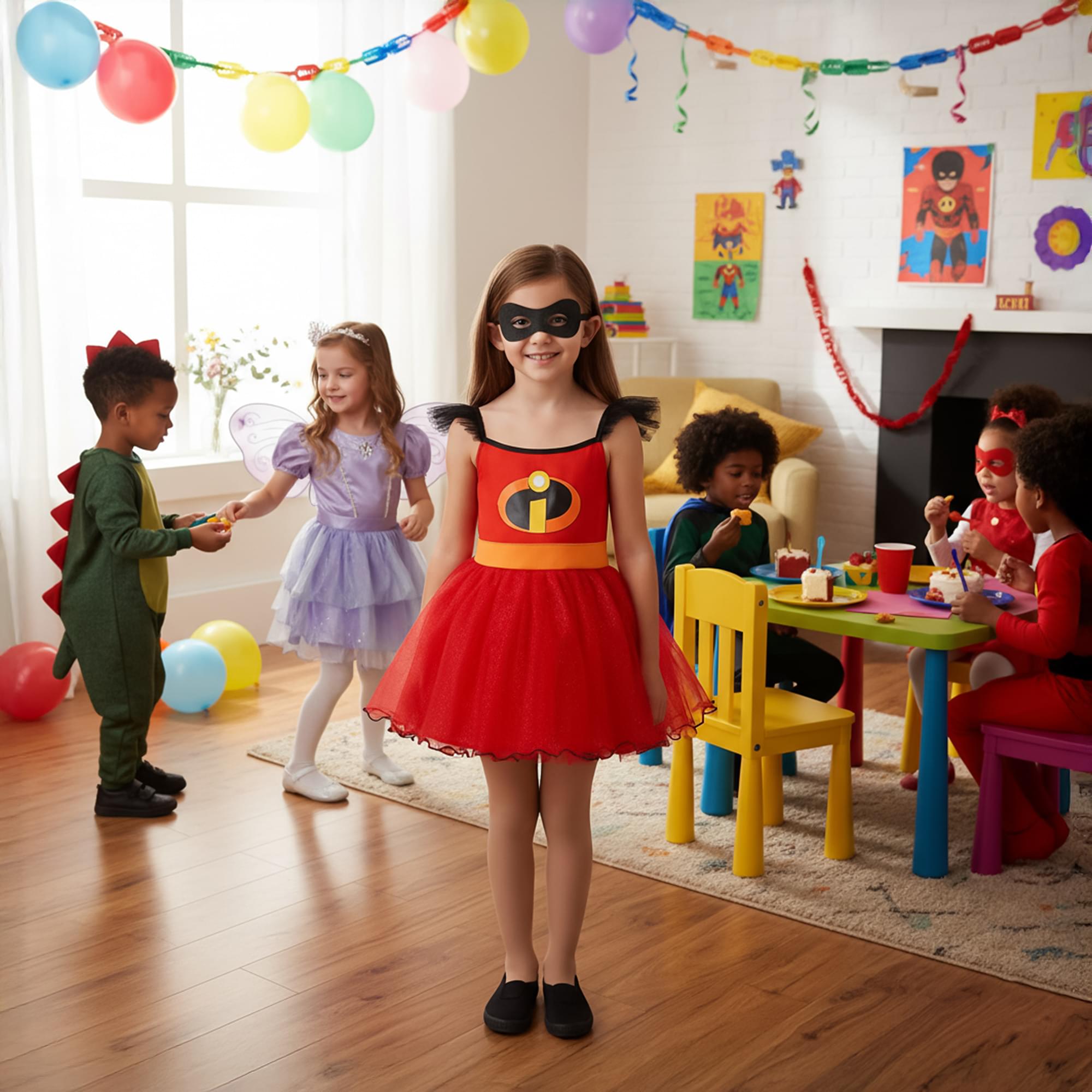 Disney The Incredibles Girl Costume Tutu