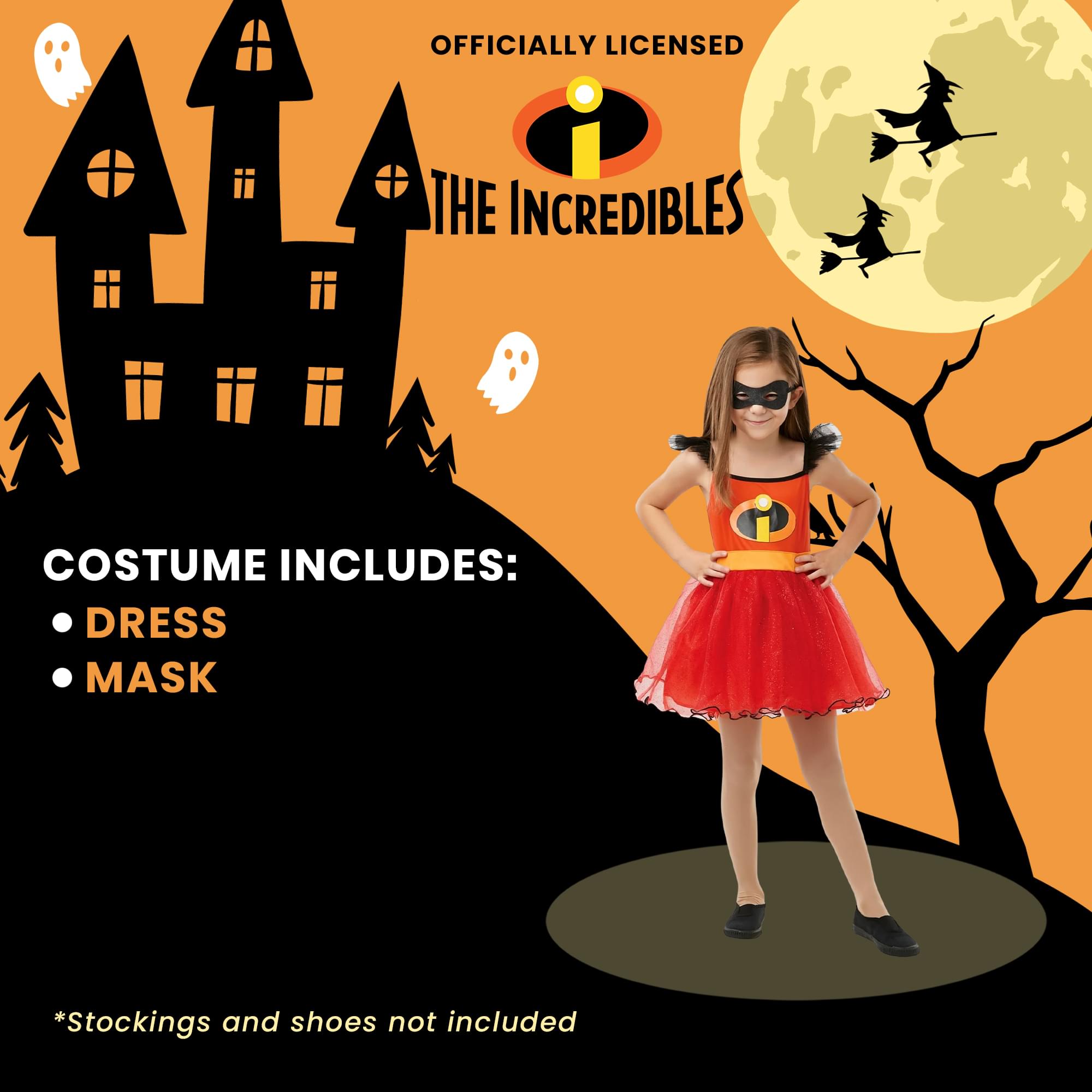 Disney The Incredibles Girl Costume Tutu