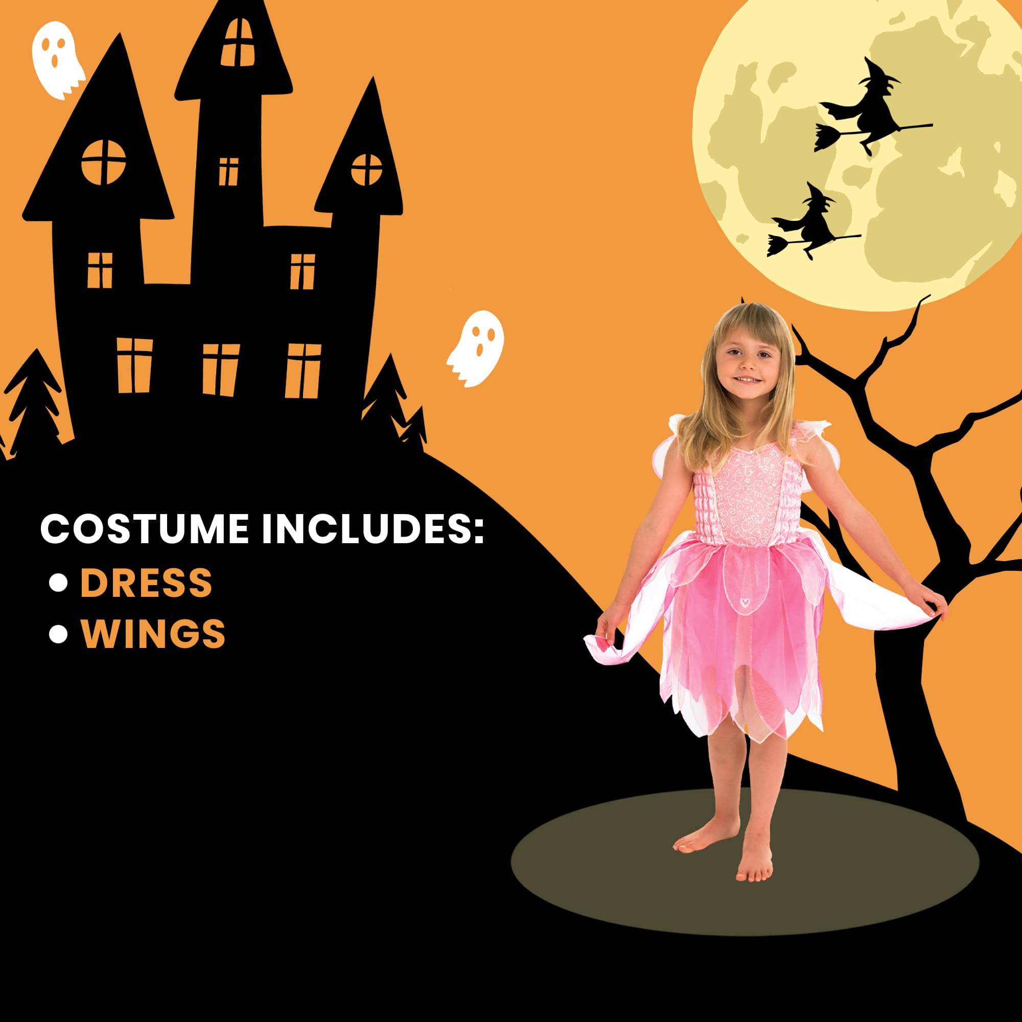 Sweetheart Fairy Child Costume