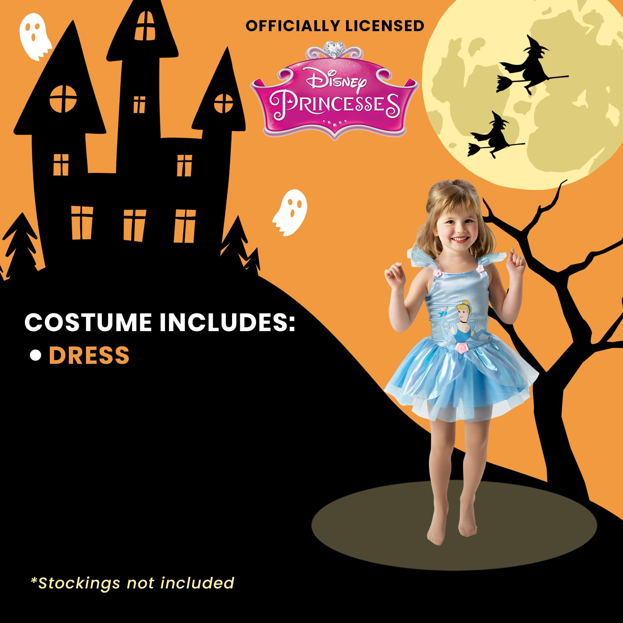 Disney Cinderella Ballerina Child Costume