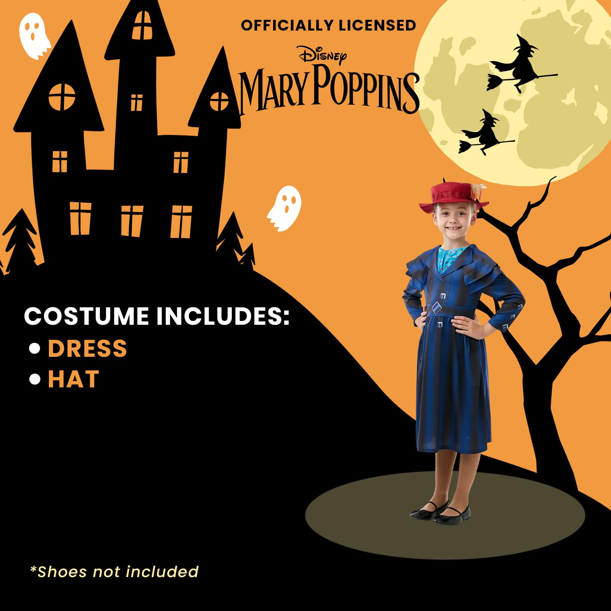 Disney Mary Poppins Returns Child Costume