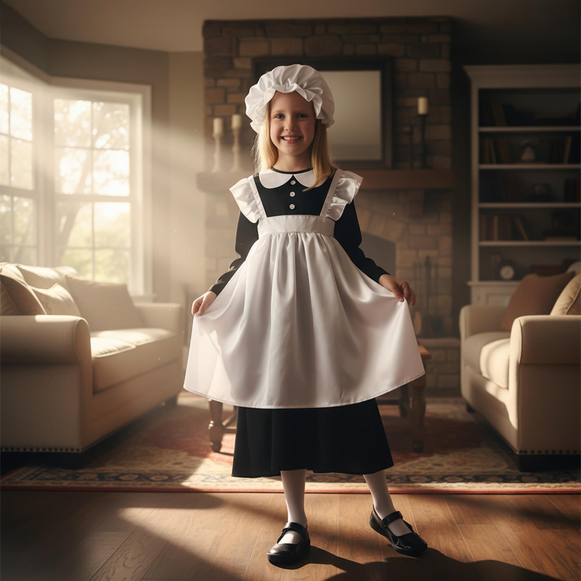 Victorian Maid Child Costume