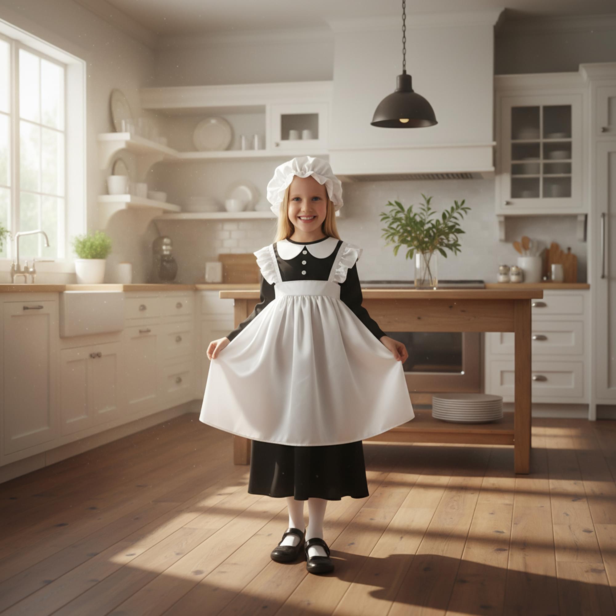 Victorian Maid Child Costume