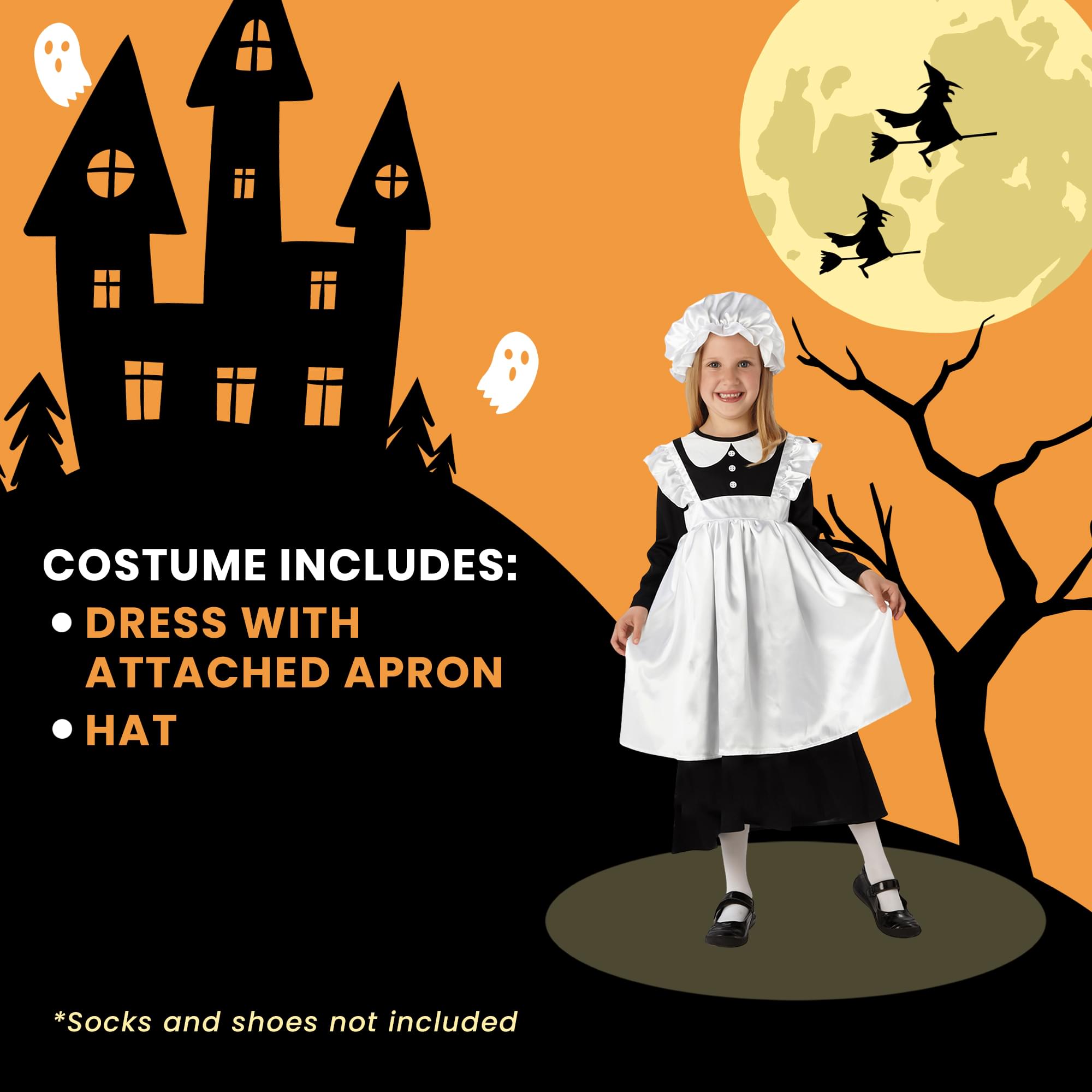 Victorian Maid Child Costume