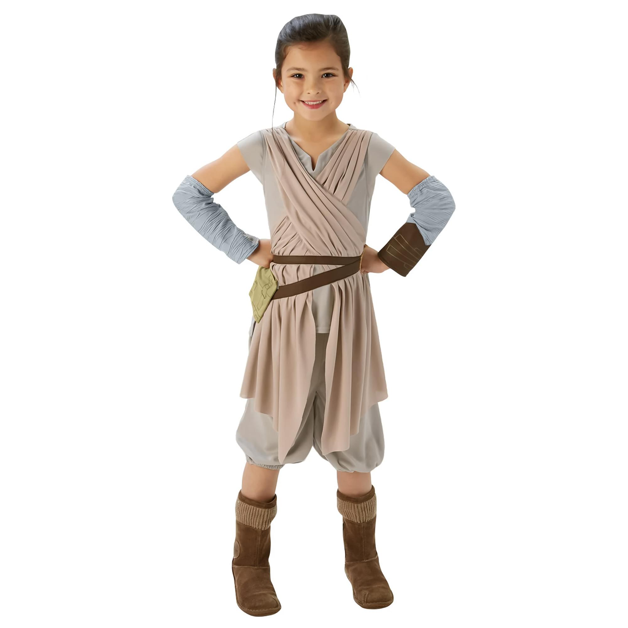 Star Wars The Force Awakens Rey Deluxe Child Costume