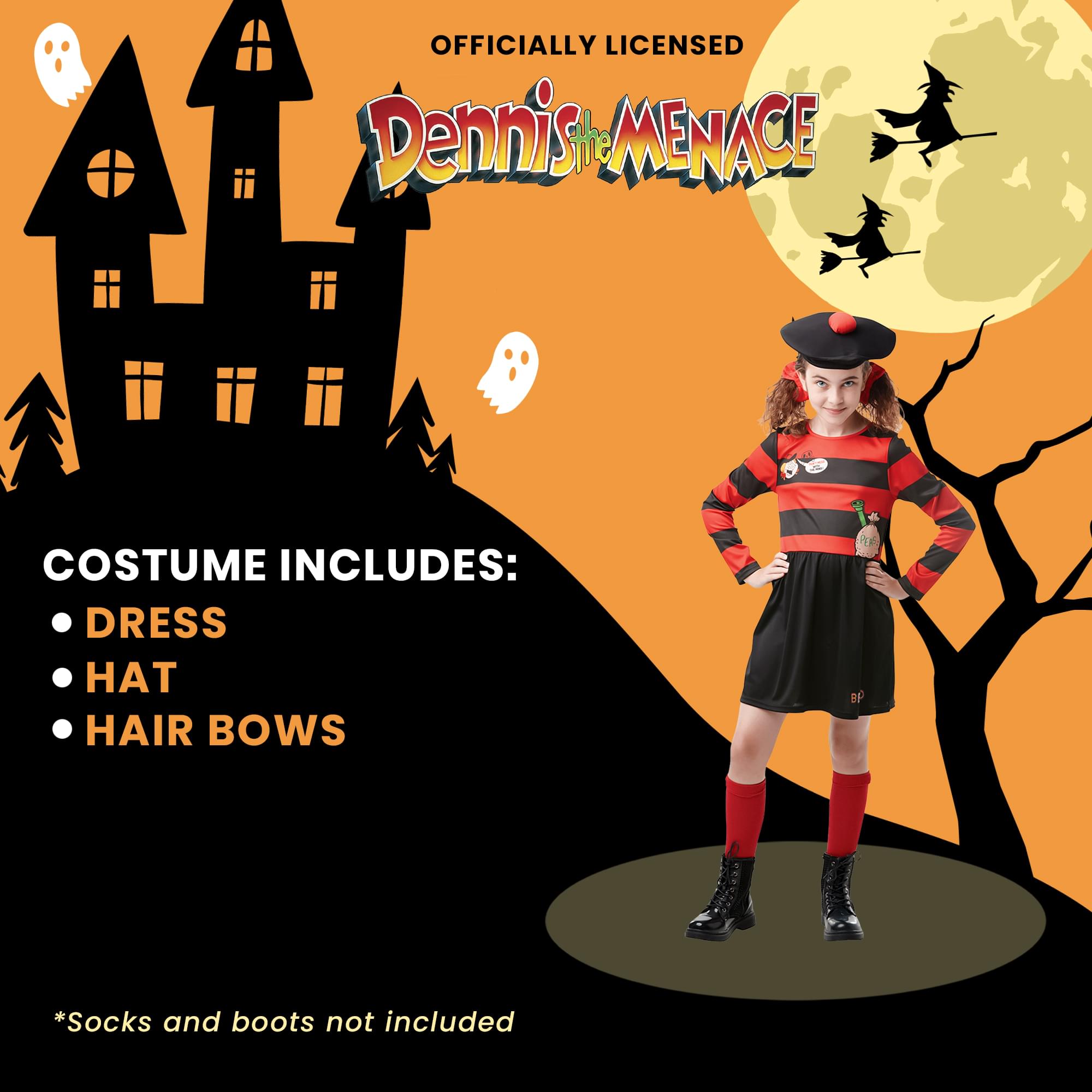 Minnie The Minx Child Costume
