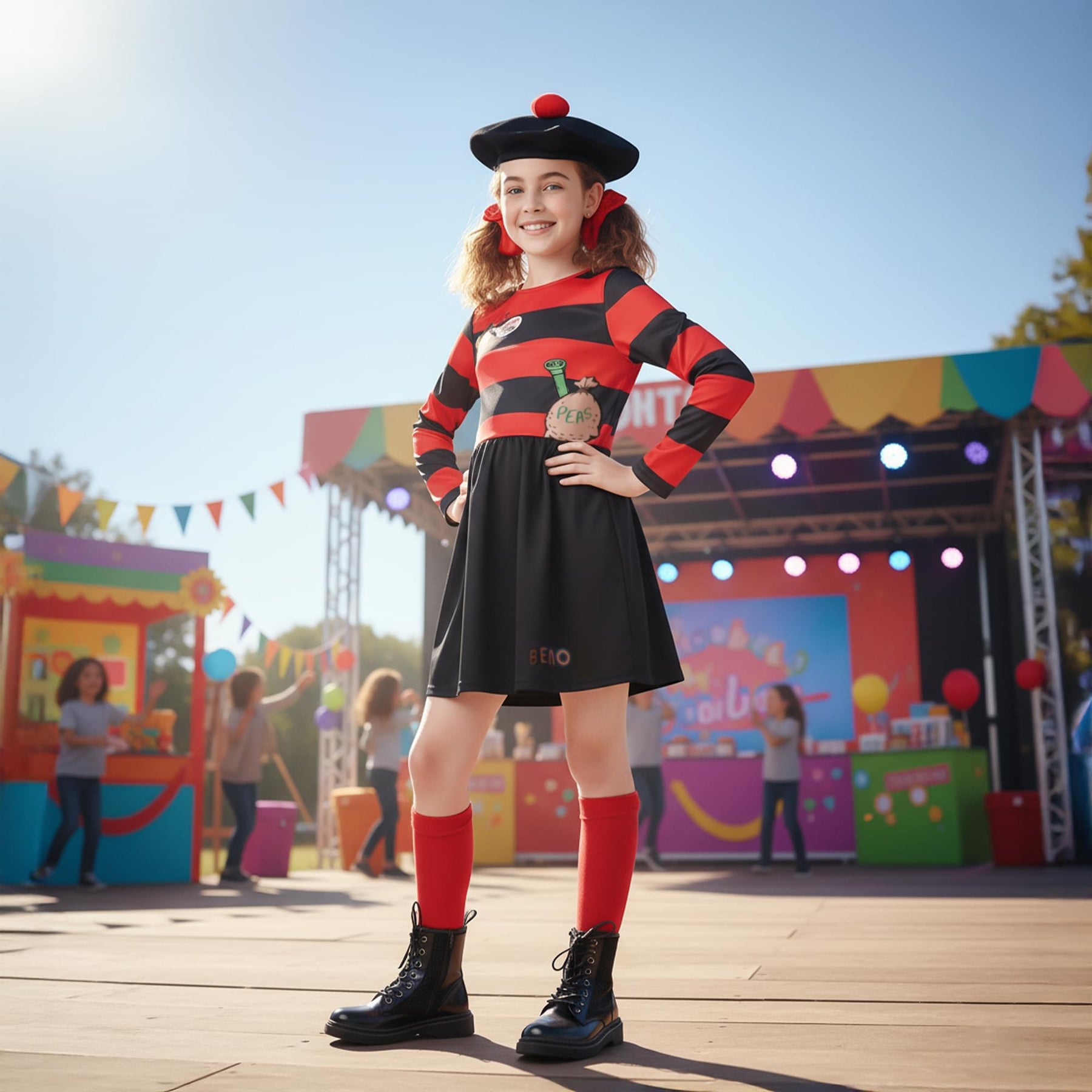 Minnie The Minx Child Costume | Large