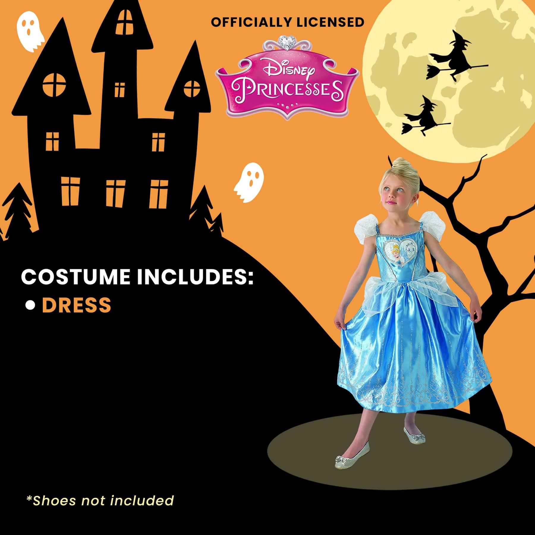Disney Loveheart Cinderella Child Costume