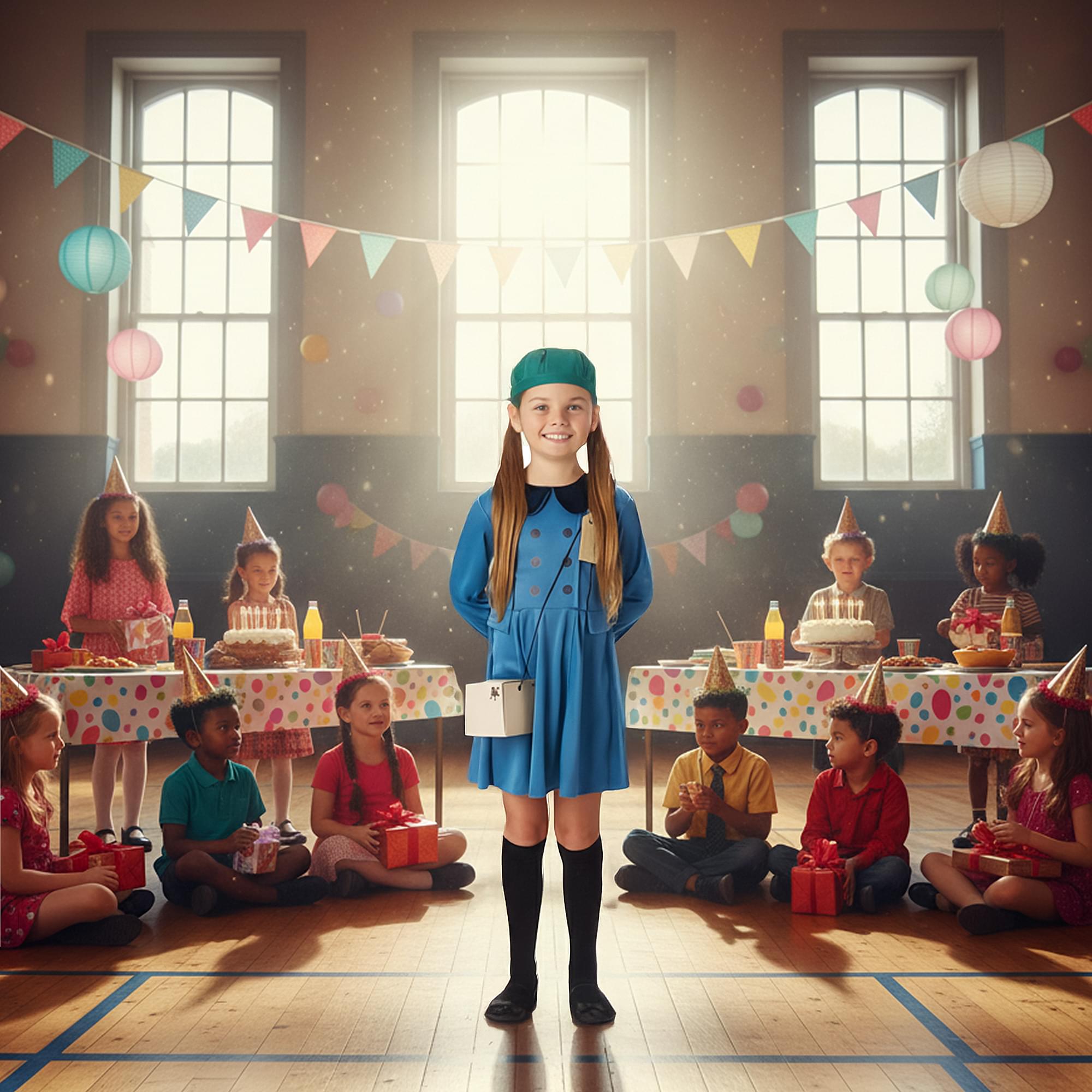 Evacuee Girl Child Costume