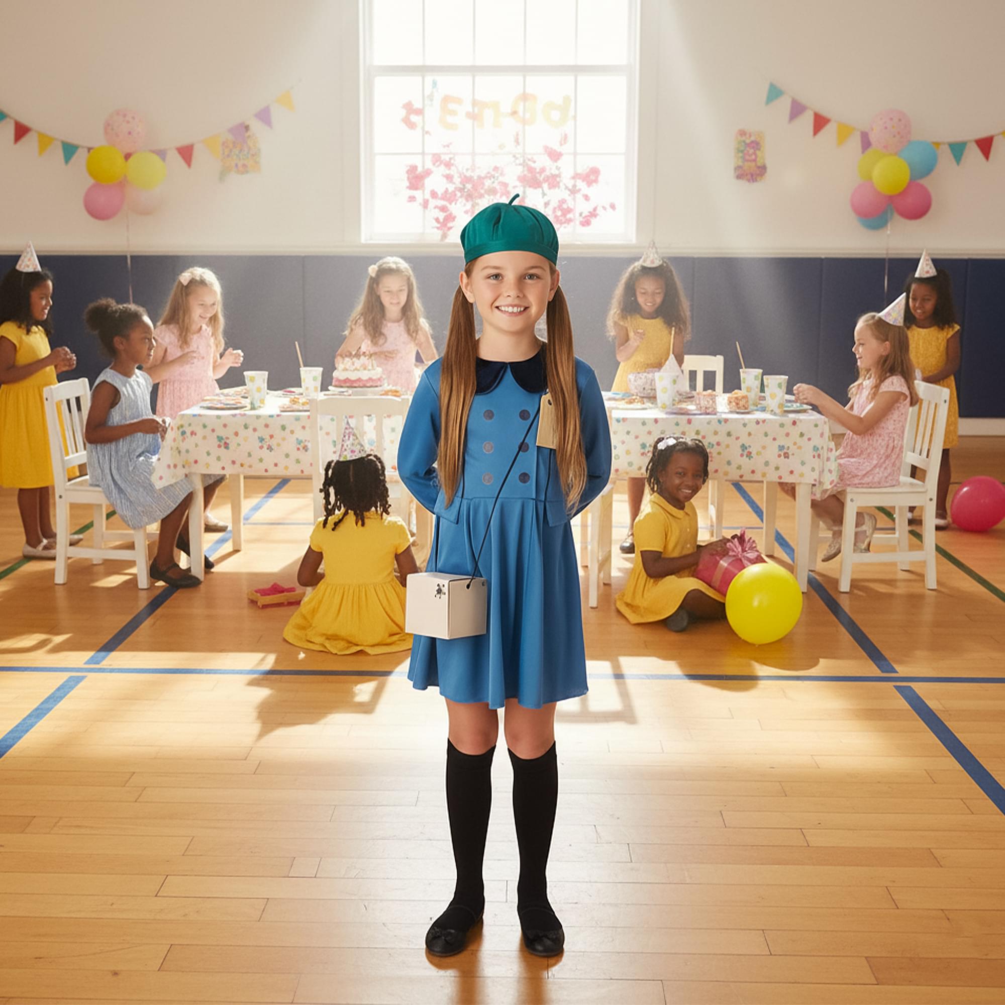 Evacuee Girl Child Costume