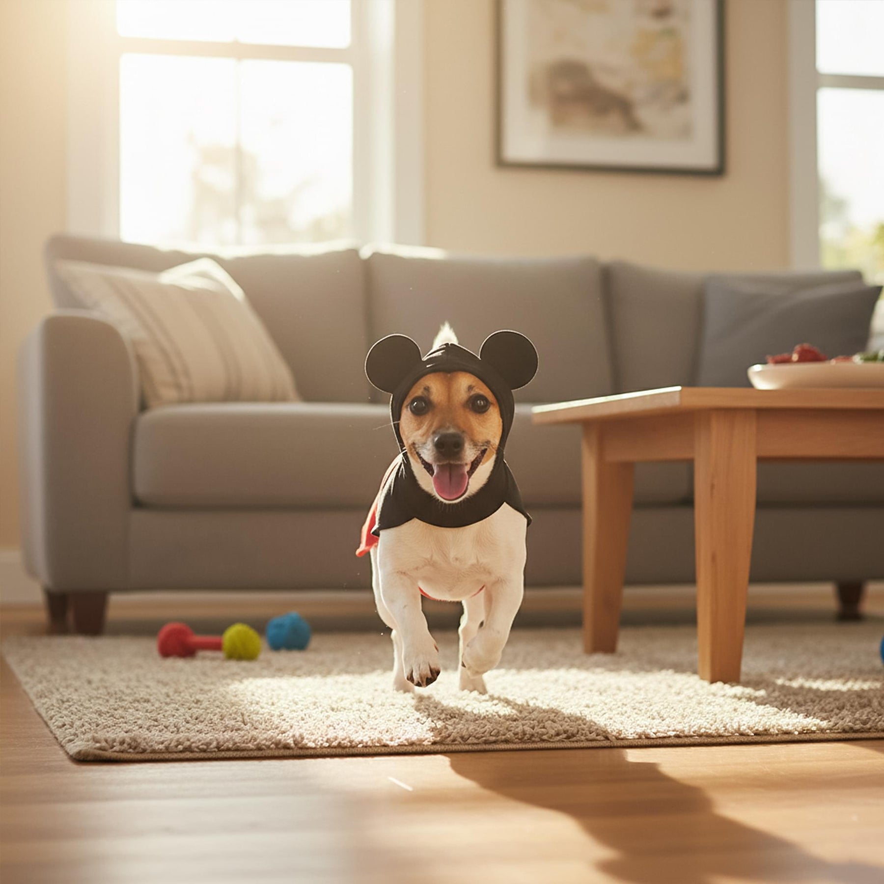 Mickey Mouse Back, Chest Pet Costume