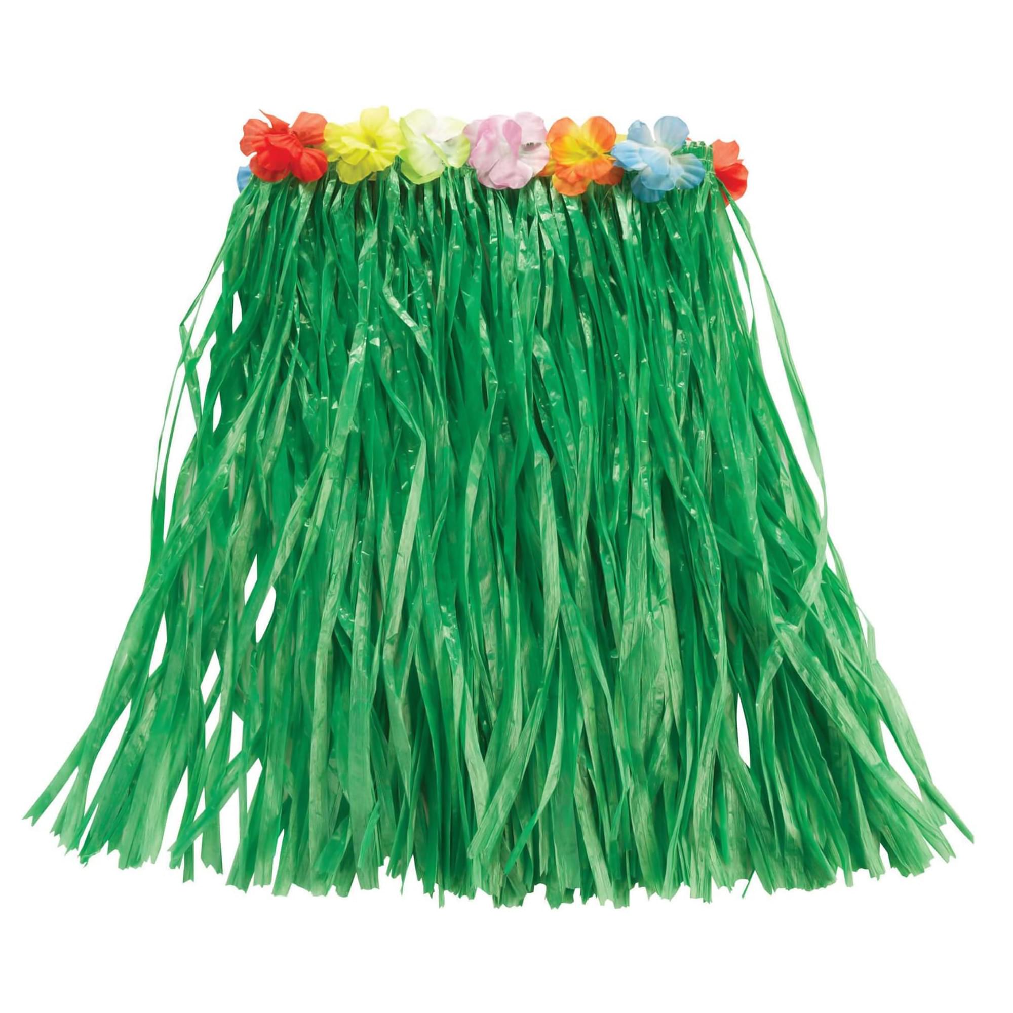 Green Hawaiian Skirt Adult Costume