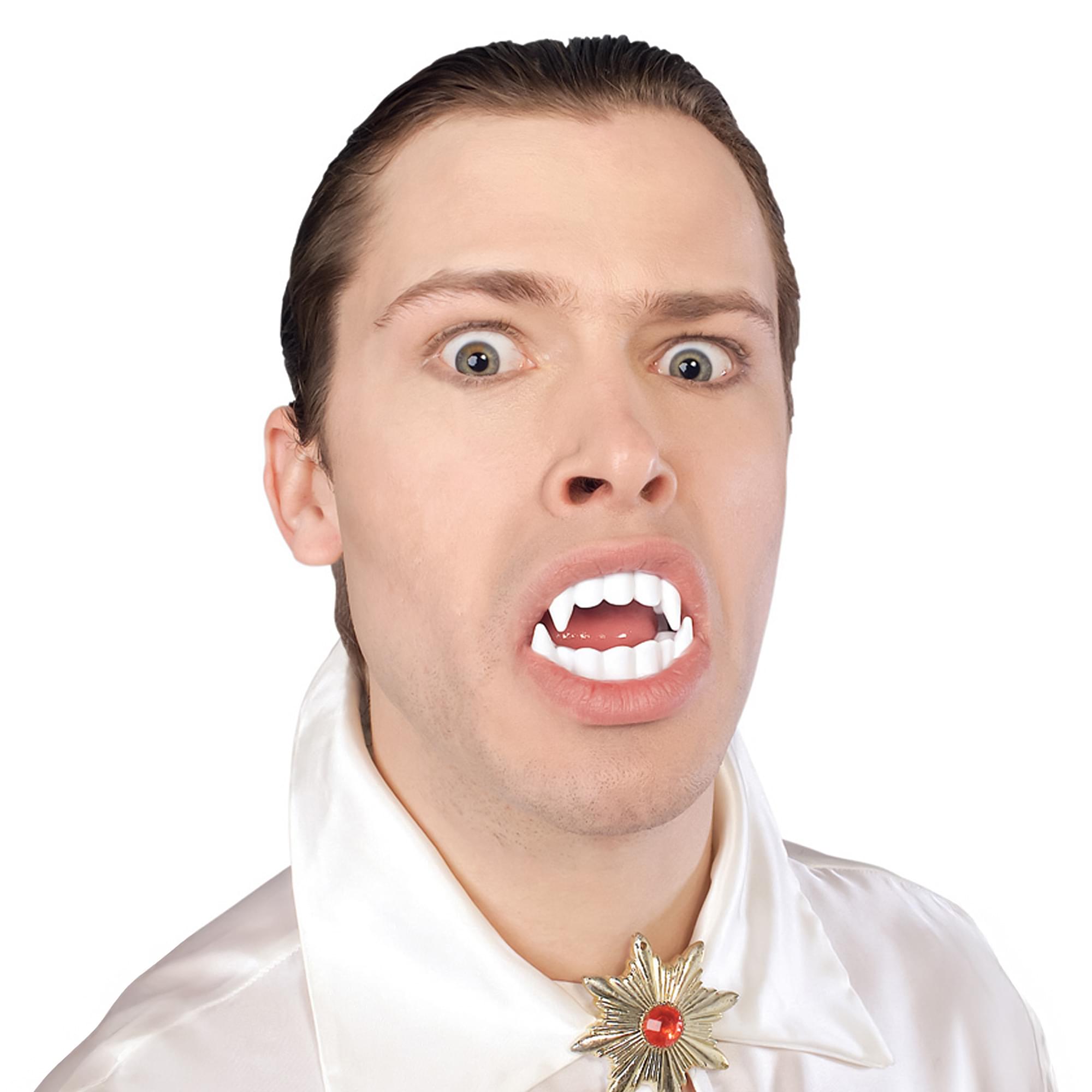 Vampire Fangs (joined Top & Bottom) Adult Costume