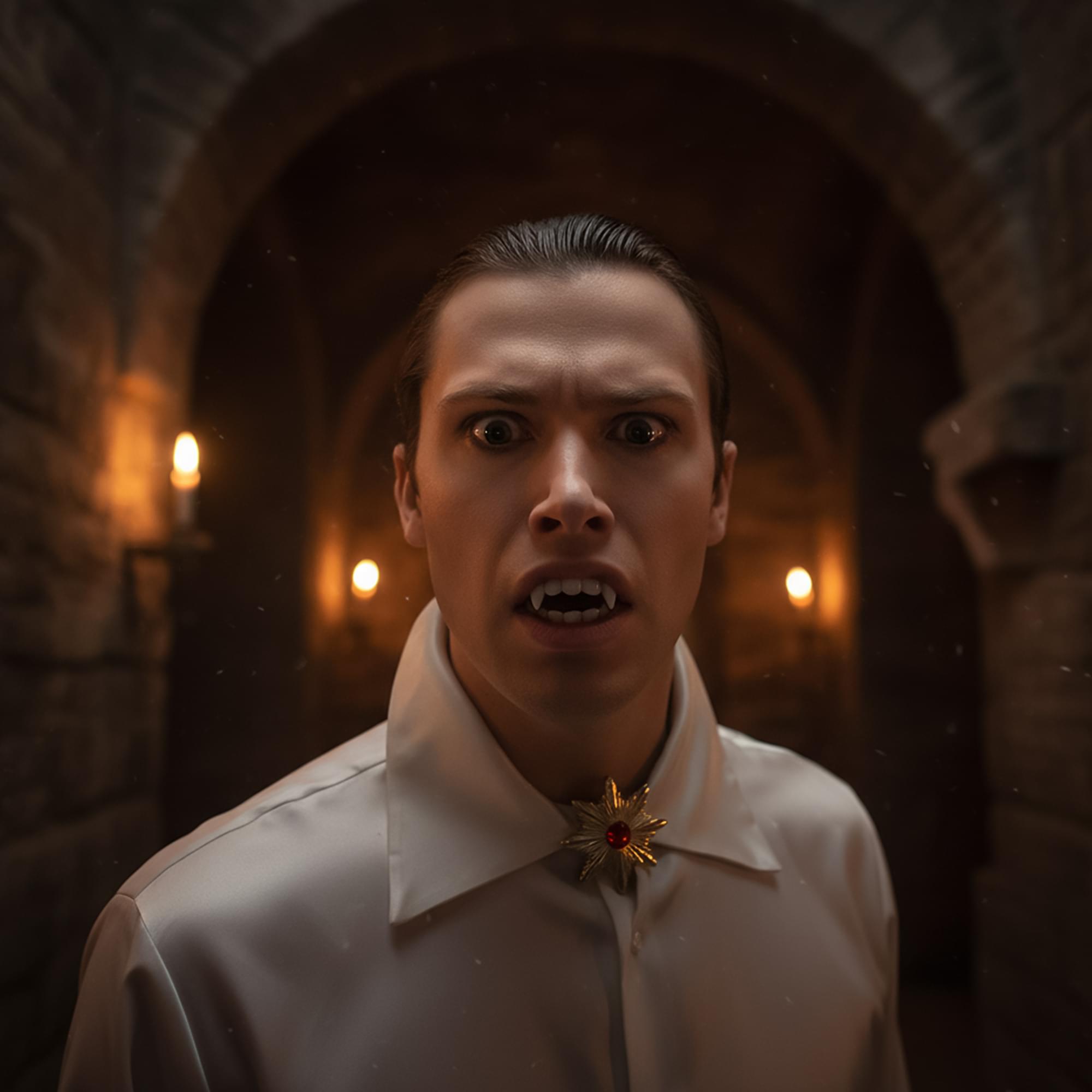 Vampire Fangs (joined Top & Bottom) Adult Costume