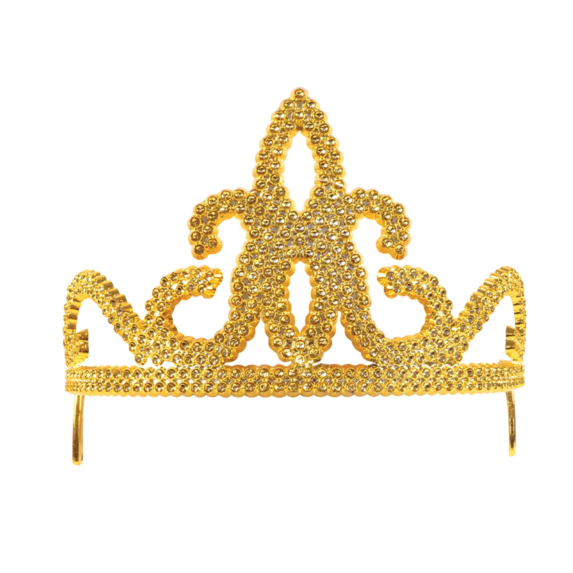 Gold Tiara Adult Costume Accessory