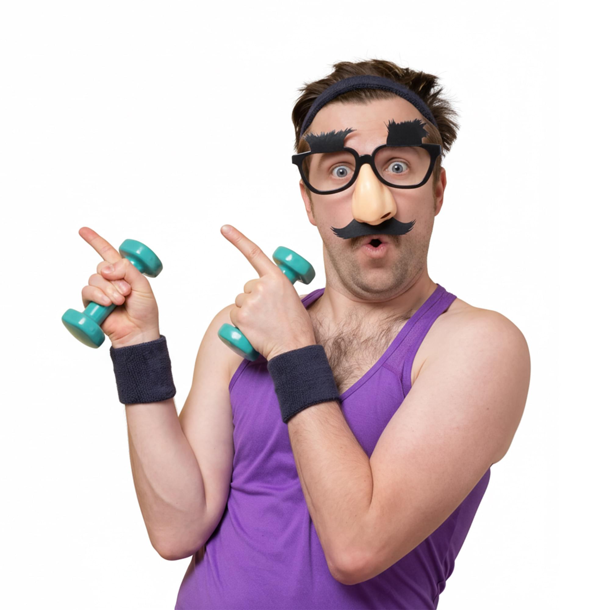 Glasses Nose Combo Adult Costume