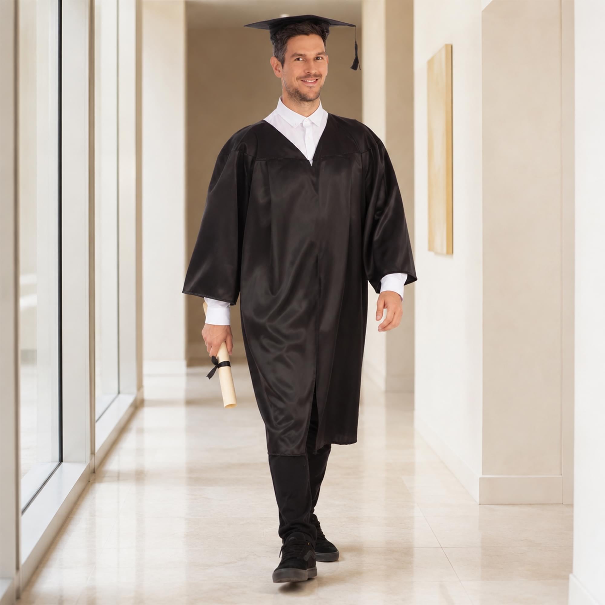 Graduation Robe and Mortar Board Costume Accessories
