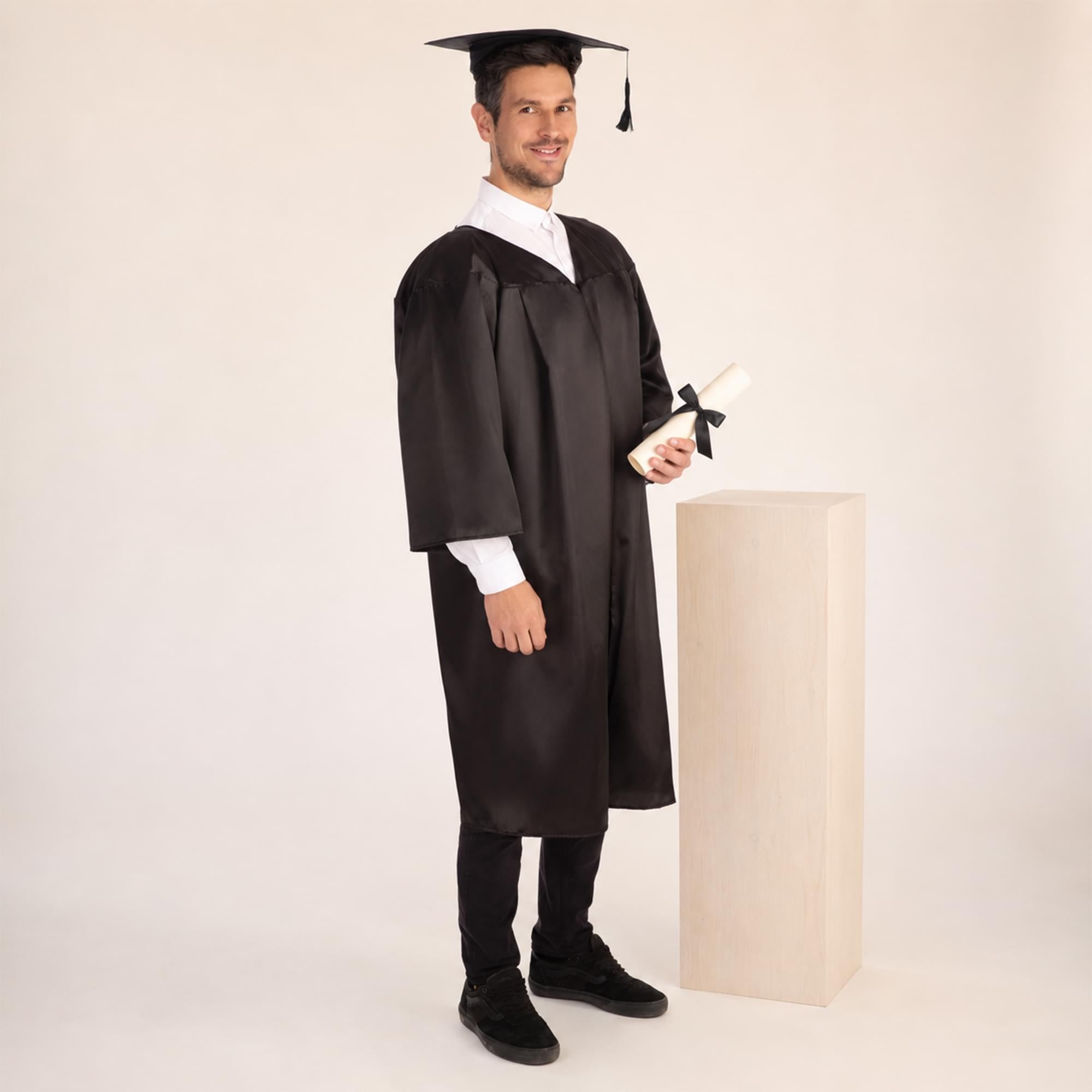Graduation Robe and Mortar Board Costume Accessories