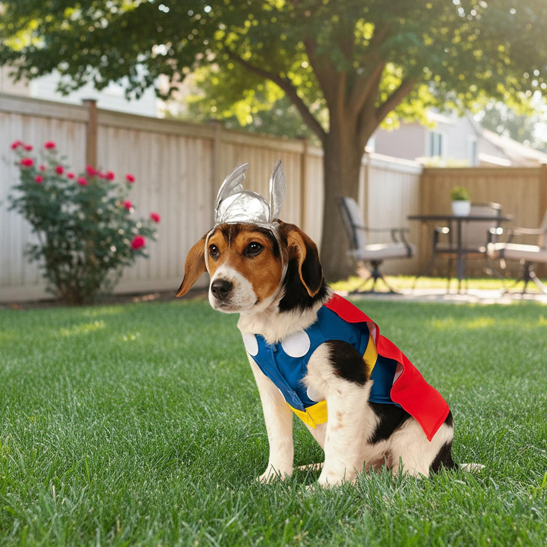 Thor Back, Chest Adult Costume