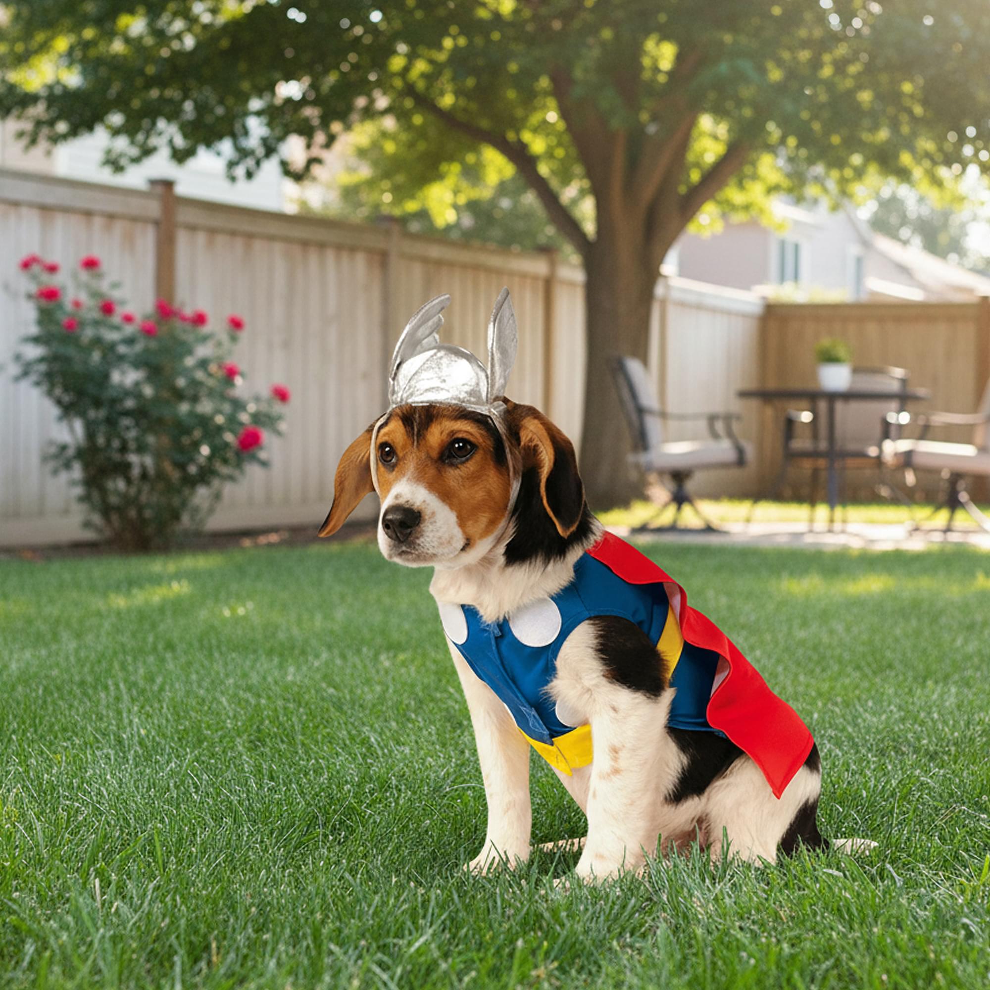 Thor Back, Chest Adult Costume