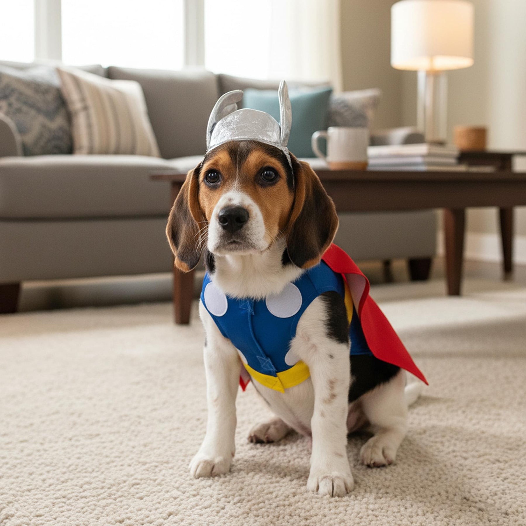 Thor Back, Chest Adult Costume