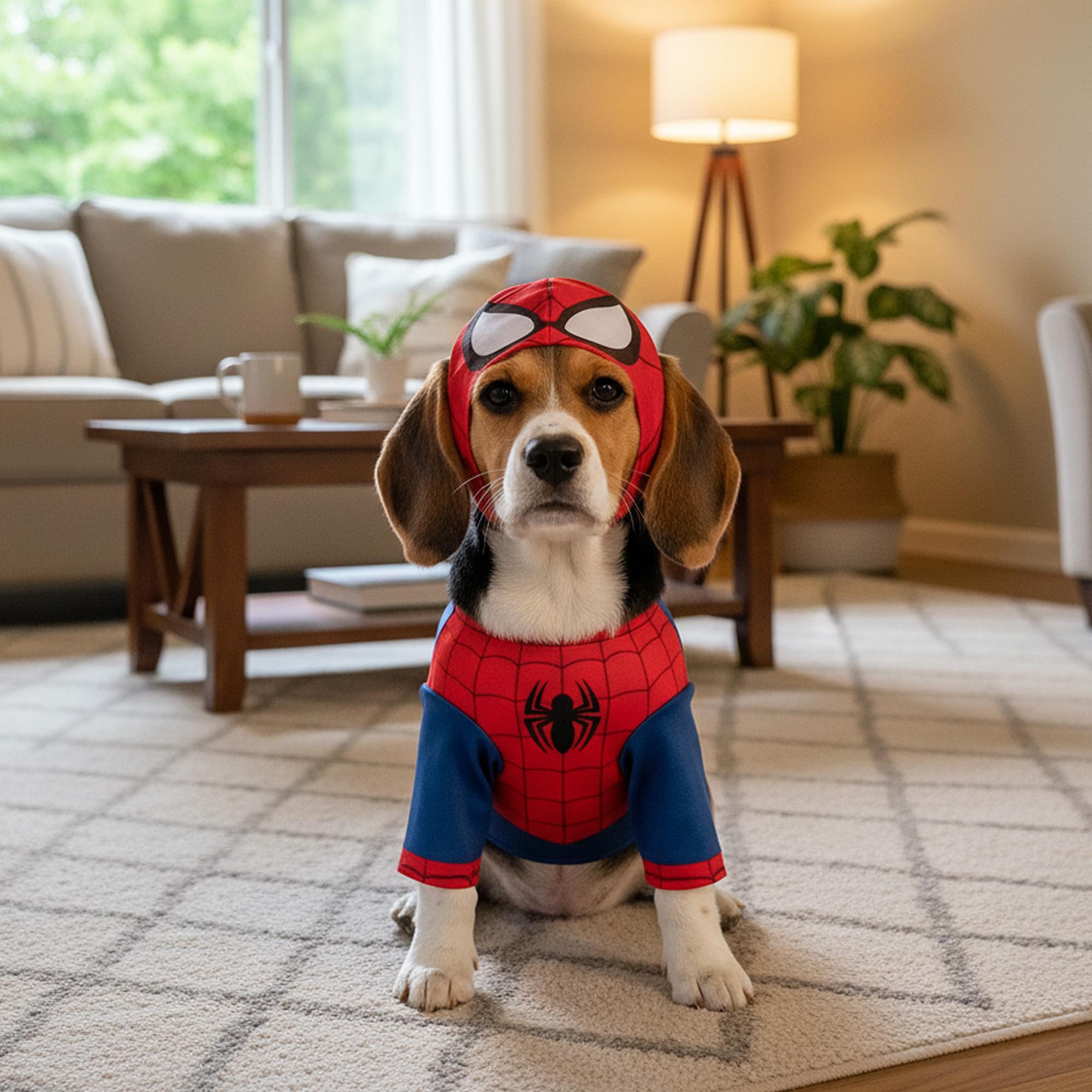 Spider Man Back, Chest Child Costume