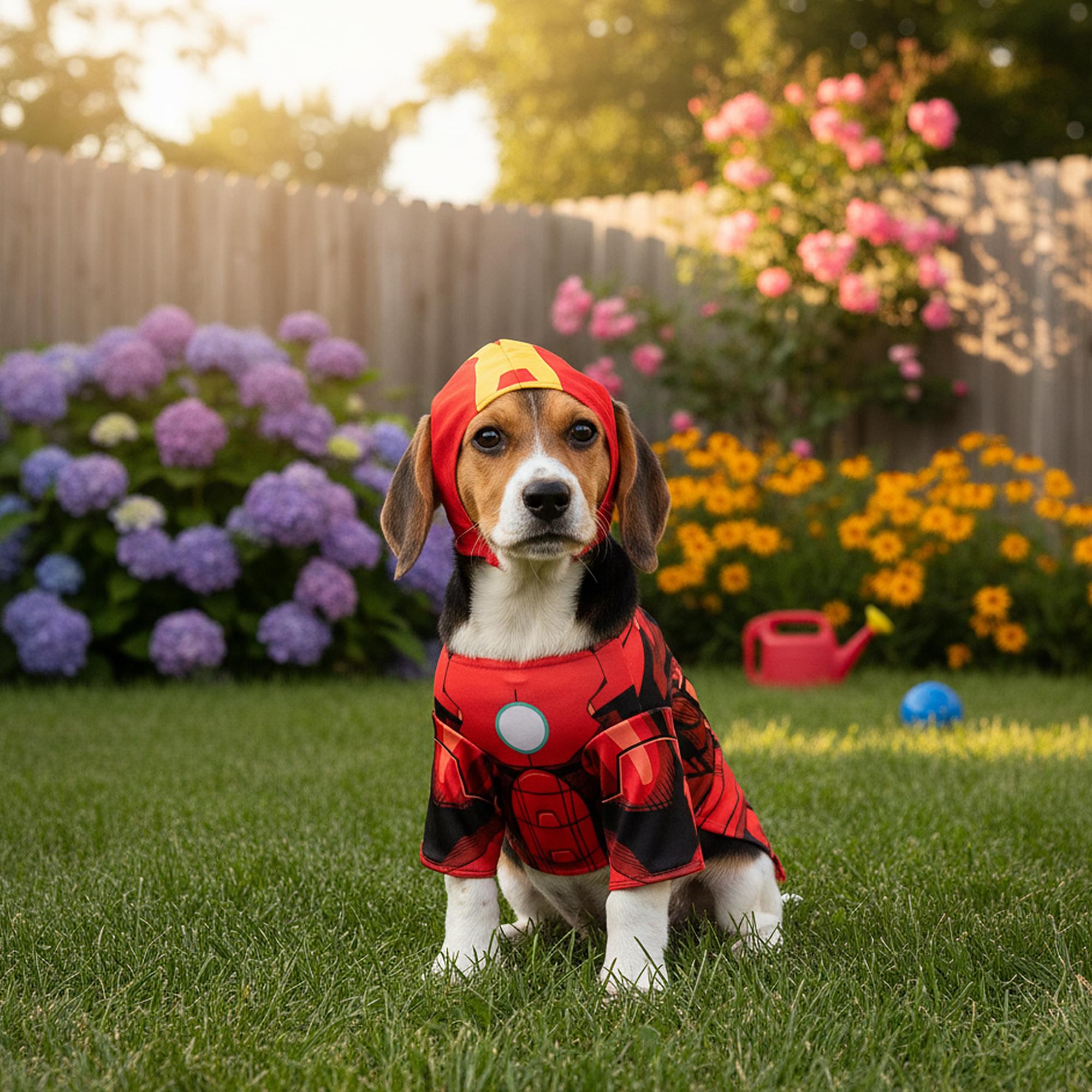 Iron Man Back, Chest Child Costume