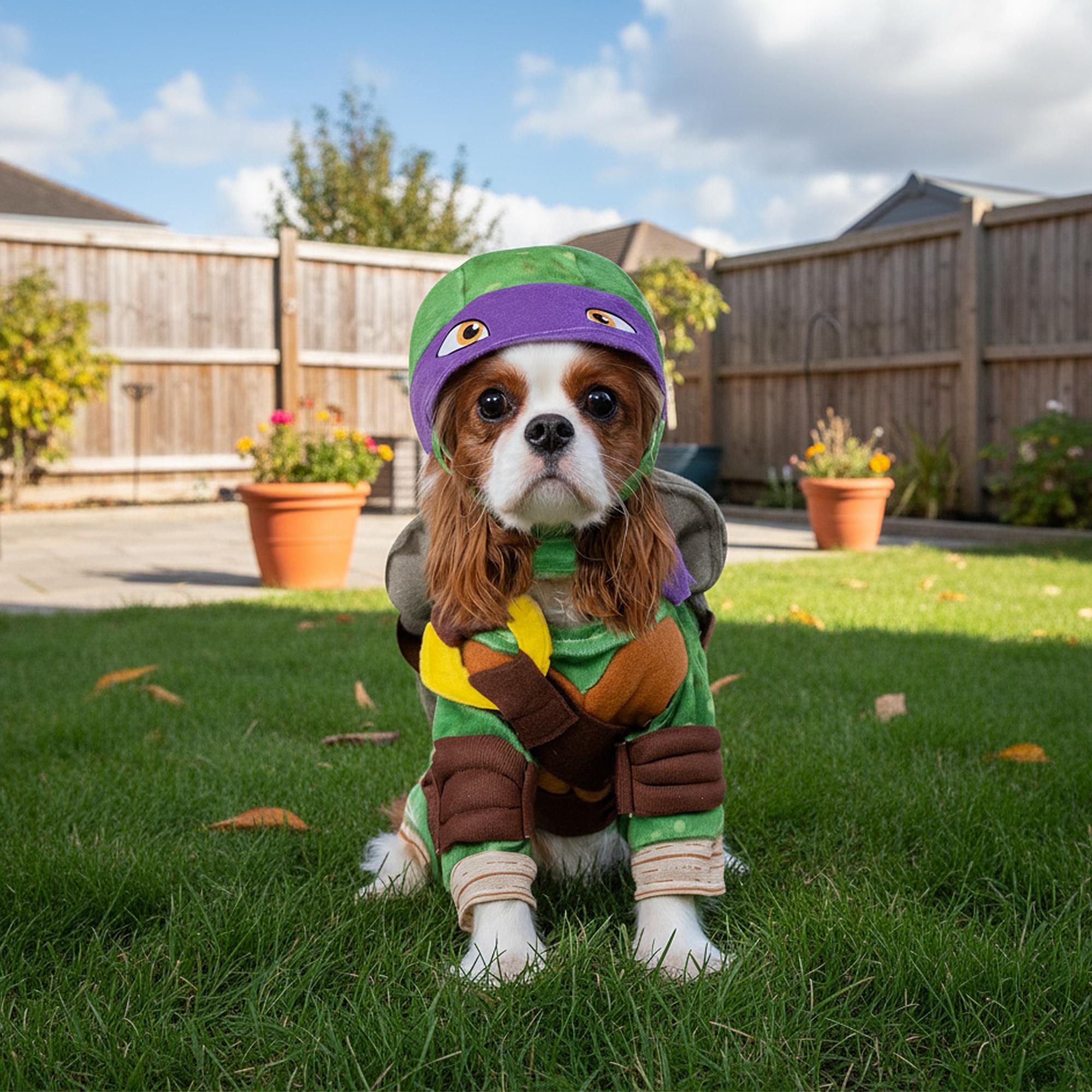 Donatello Back, Chest Child Costume