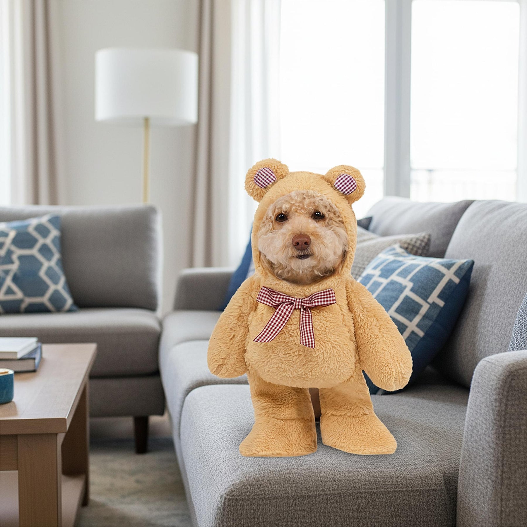 Walking Teddy Bear Adult Costume