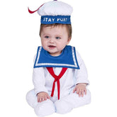 Stay Puft Marshmallow Man Onesie Baby Costume