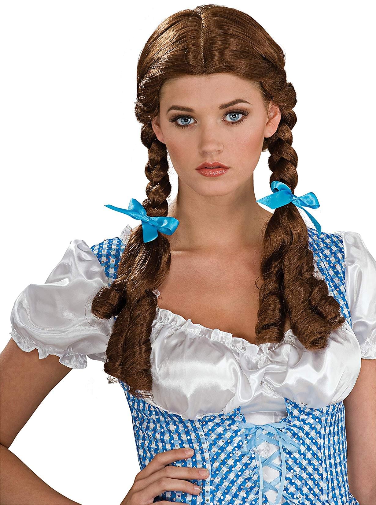 Wizard Of Oz Deluxe Dorothy Costume Wig